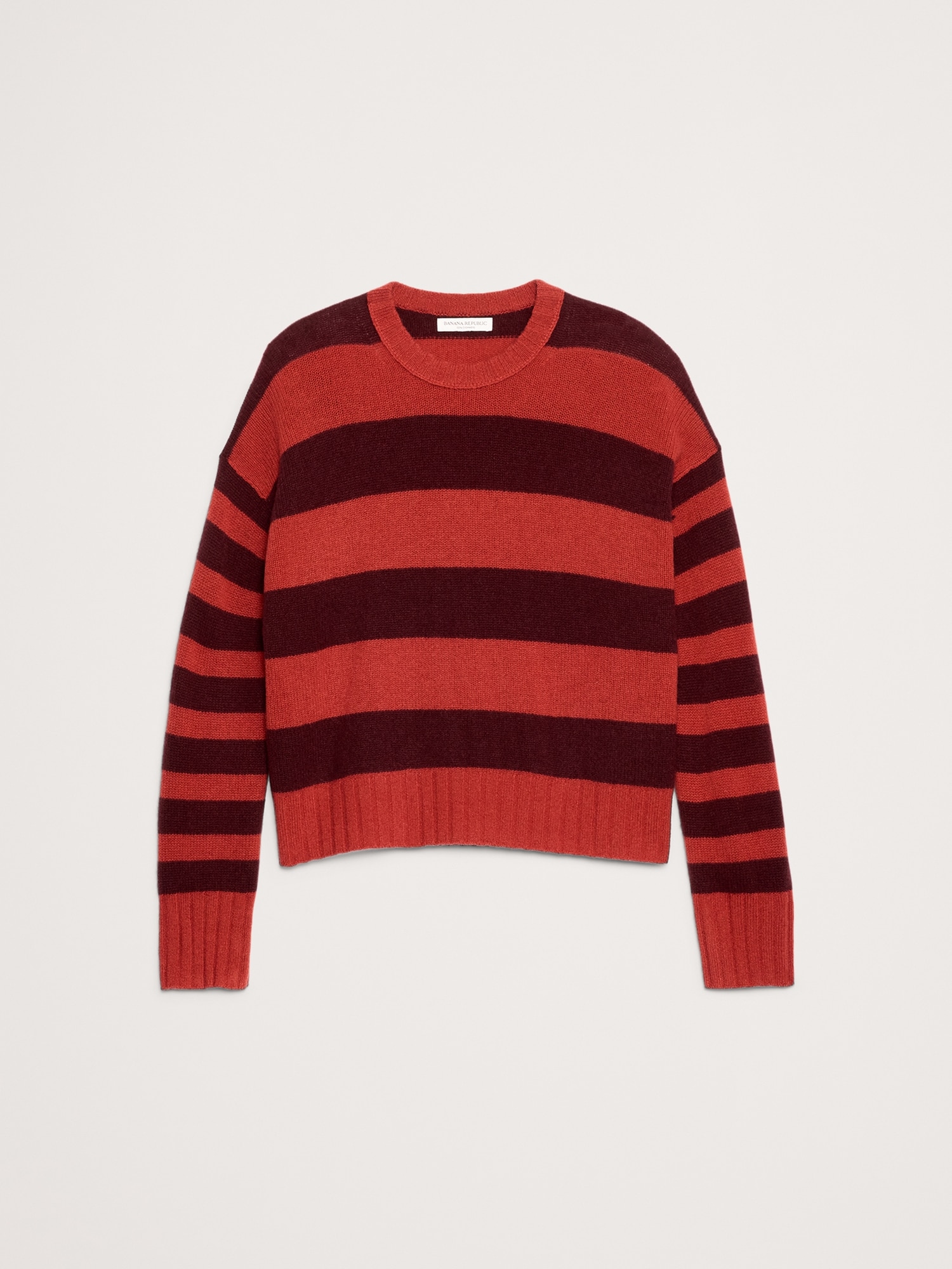 Image number 5 showing, Oversized Midweight Cashmere Crew-Neck Sweater