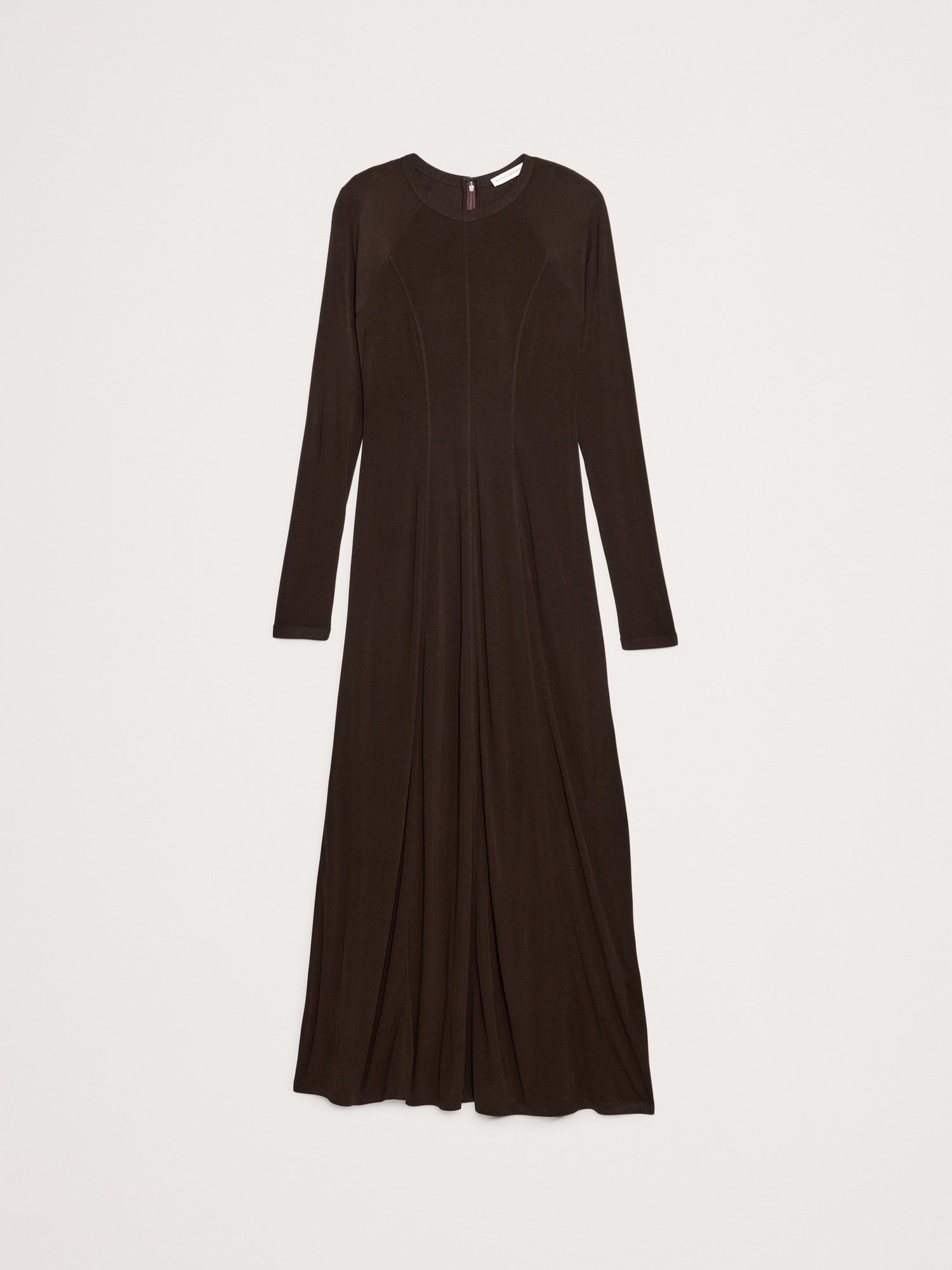 Image number 4 showing, Paneled Knit Maxi Dress
