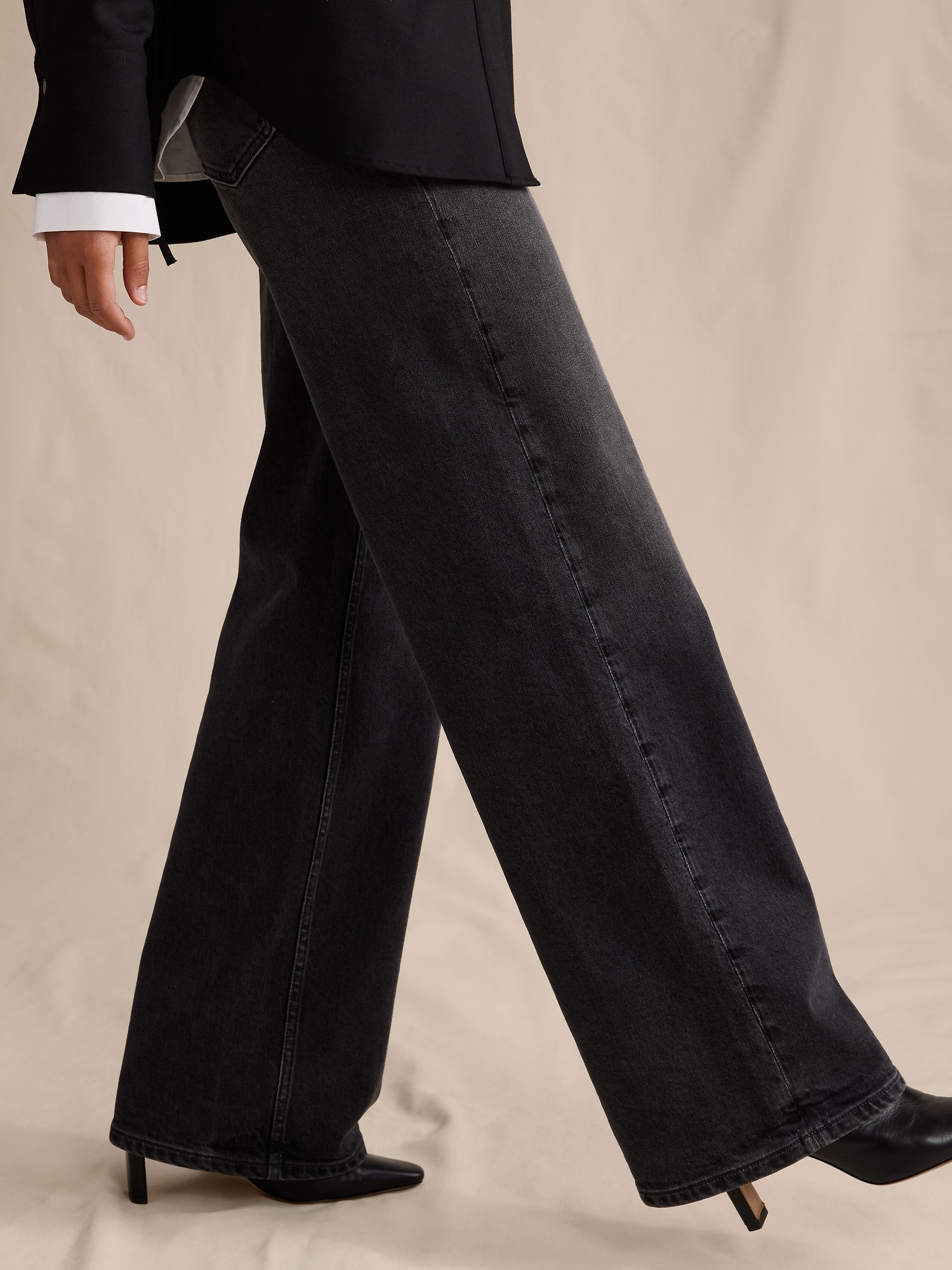 Image number 4 showing, The Icon Classic Wide-Leg Jean