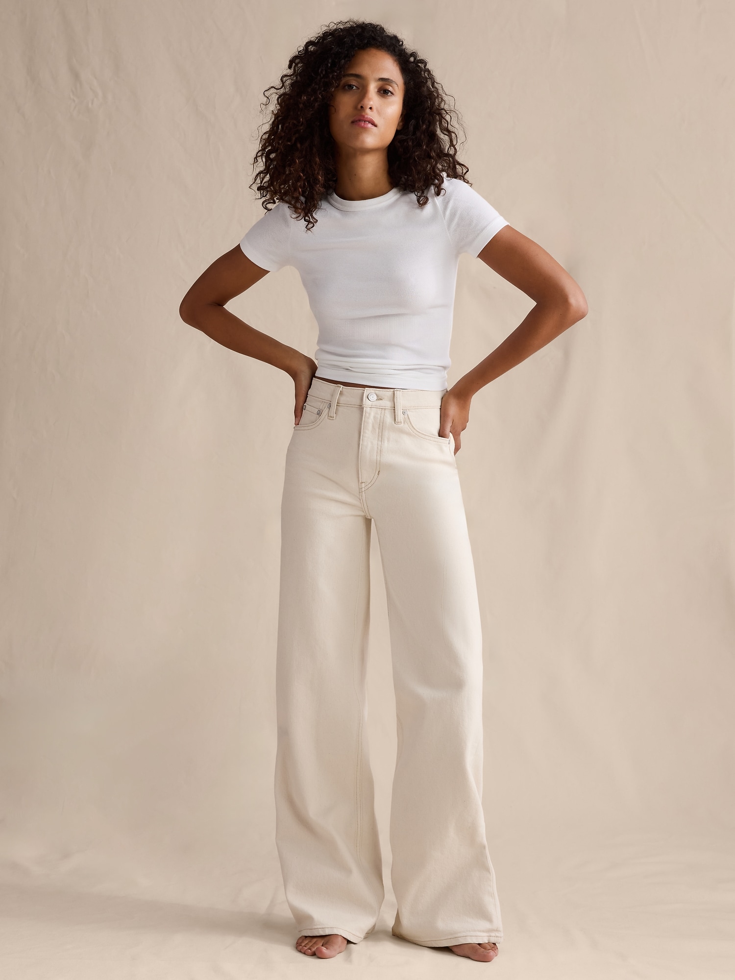 Image number 5 showing, THE ICON CLASSIC WIDE-LEG JEAN