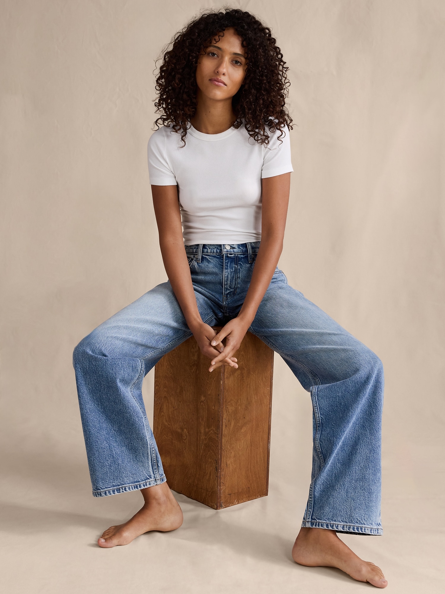 Mid-Rise 90s Loose Jean