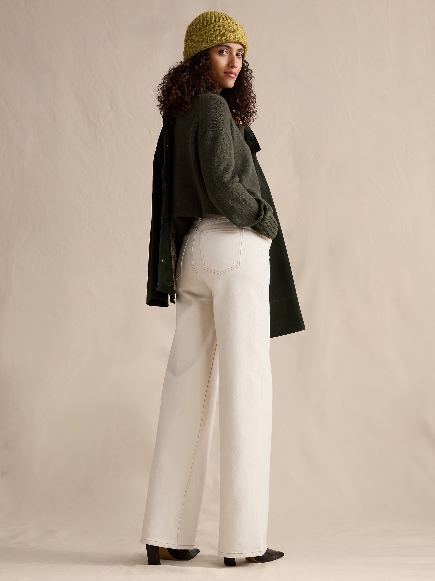 Image number 3 showing, THE ICON CLASSIC WIDE-LEG JEAN