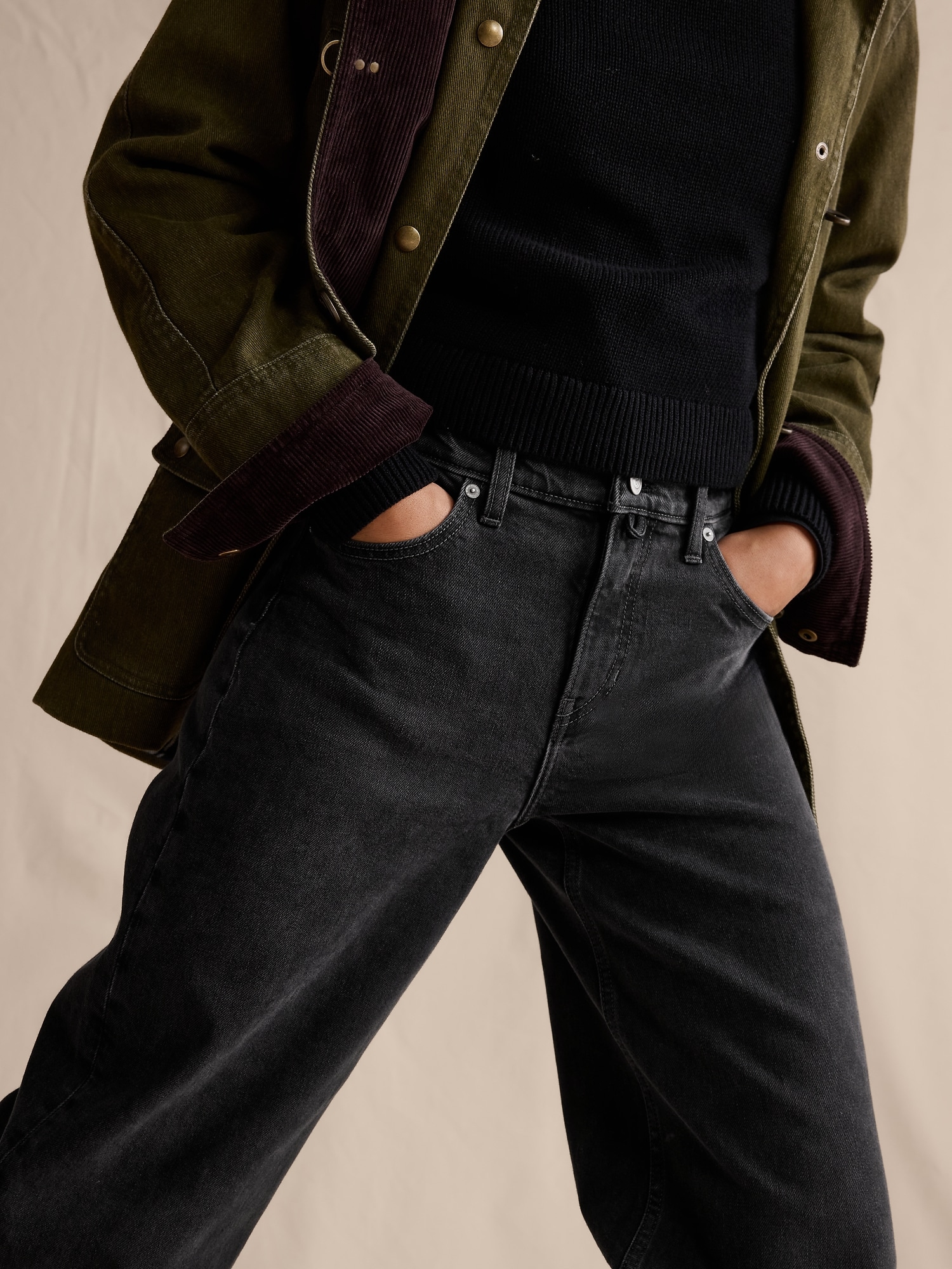 Image number 4 showing, Mid-Rise 90S Loose Jean
