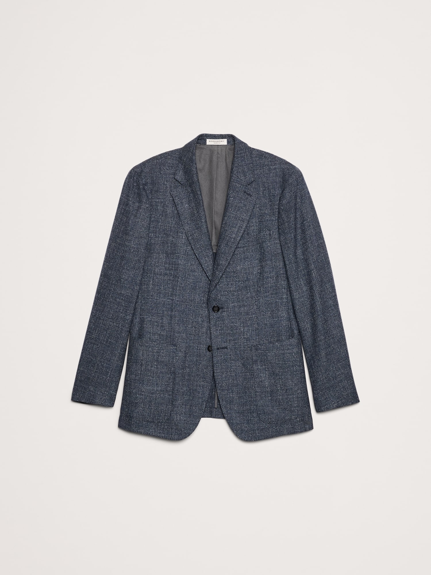 Image number 4 showing, ITALIAN COTTON-WOOL TWEED SUIT JACKET