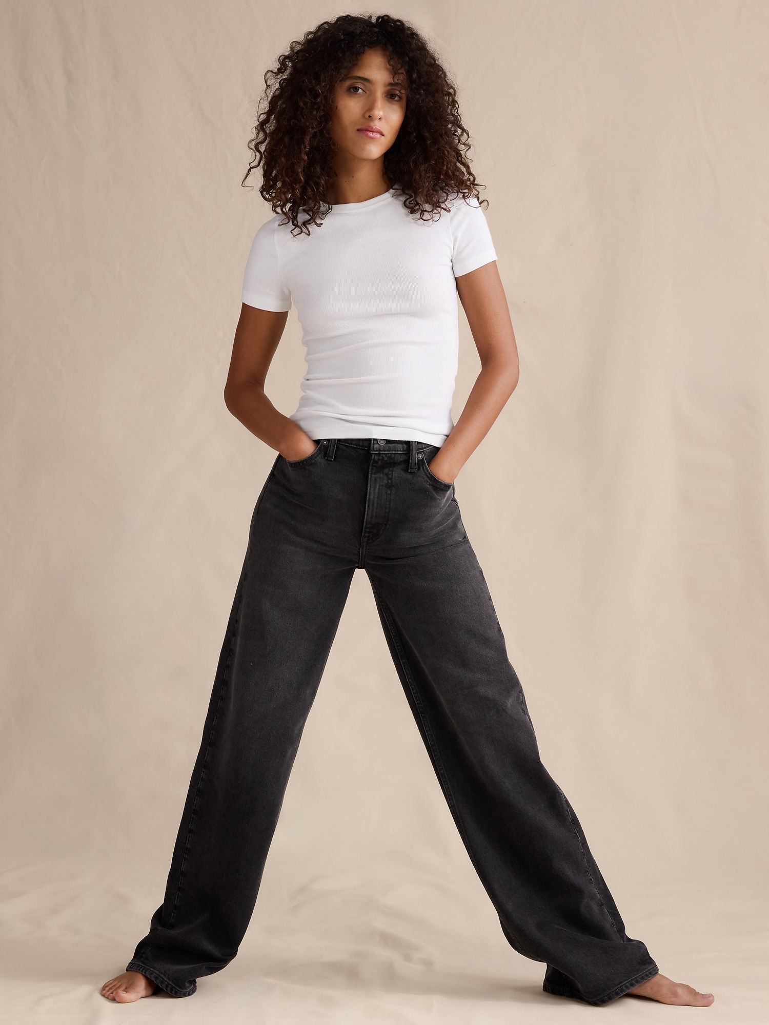 Image number 5 showing, The Icon Classic Wide-Leg Jean