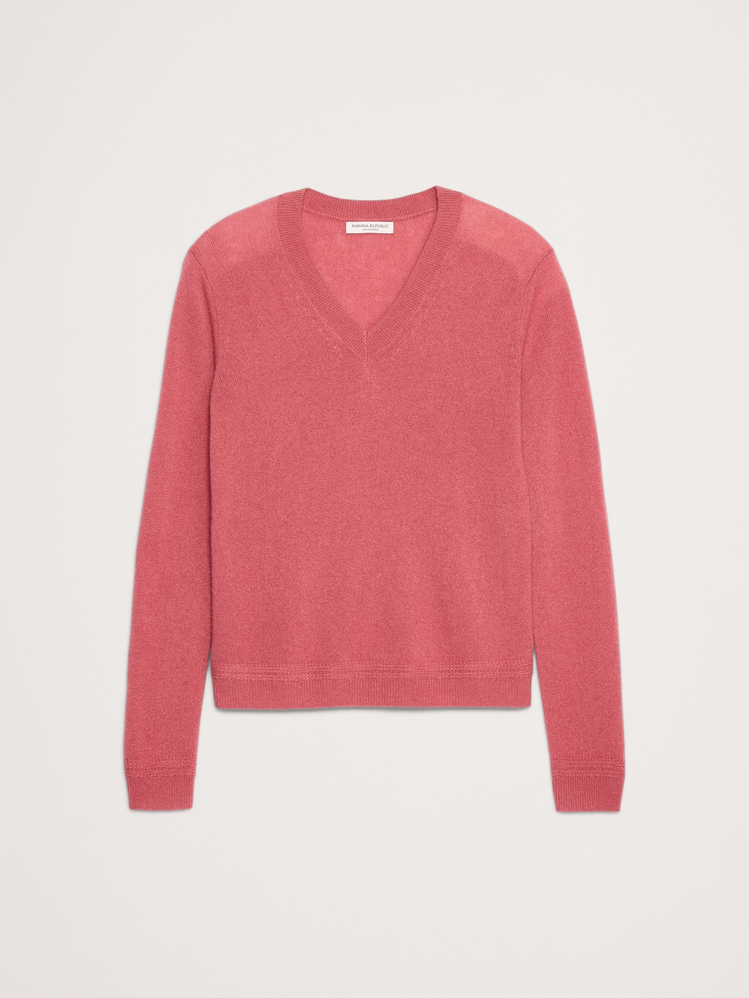 Image number 4 showing, Lightweight Cashmere V-Neck Sweater