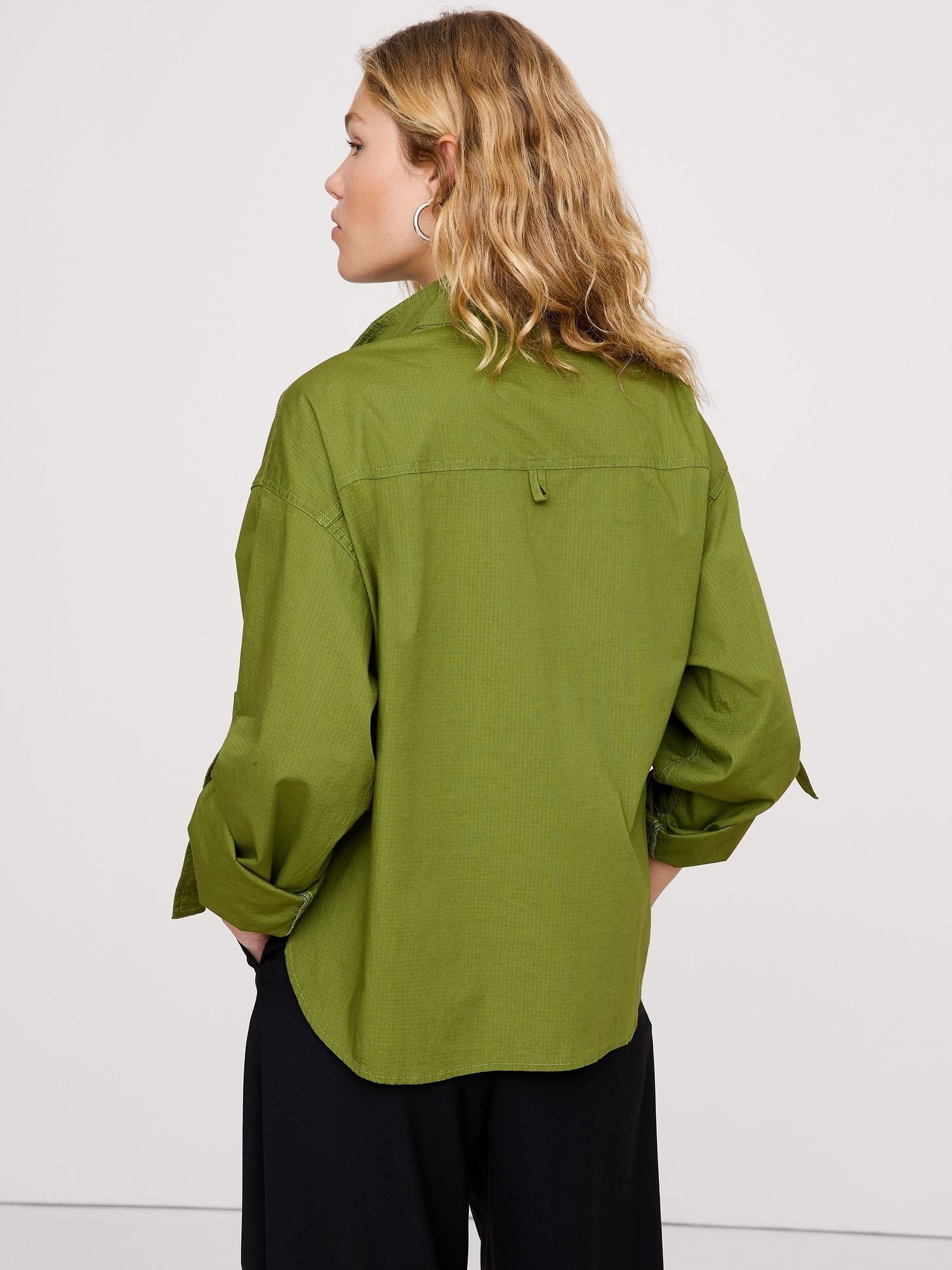 Asymmetrical Utility Shirt
