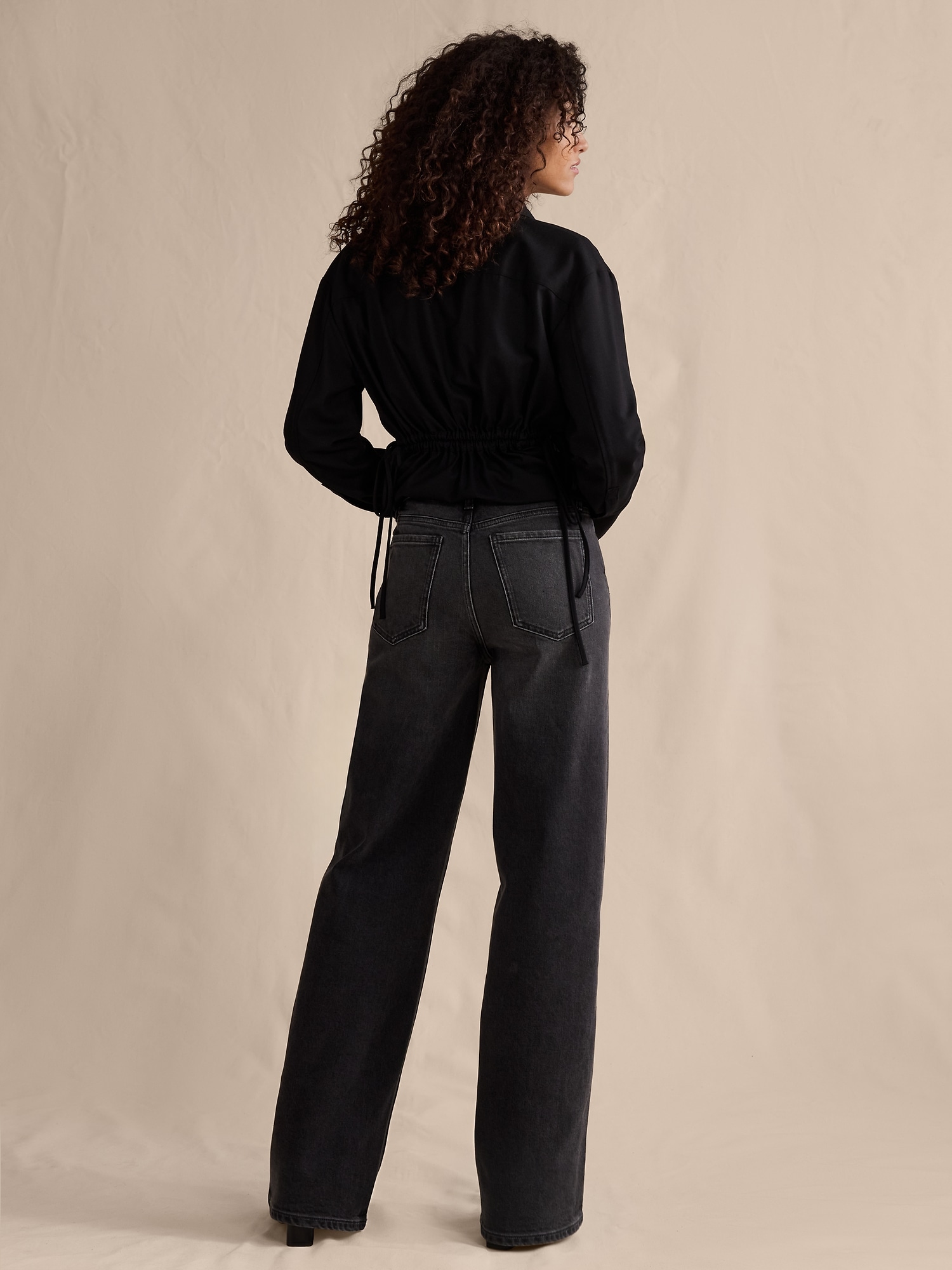 Image number 3 showing, The Icon Classic Wide-Leg Jean