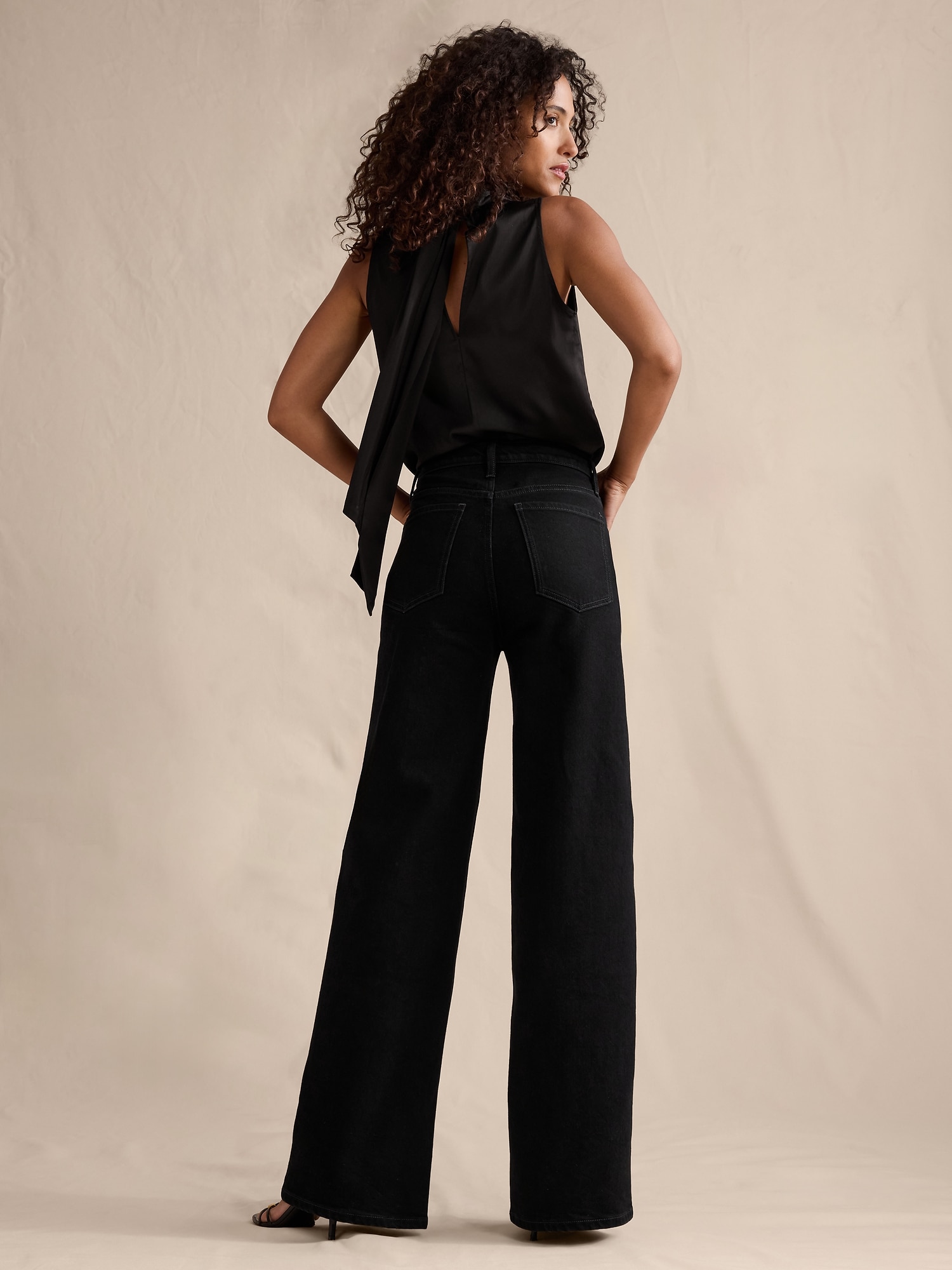 Image number 8 showing, THE ICON CLASSIC WIDE-LEG JEAN