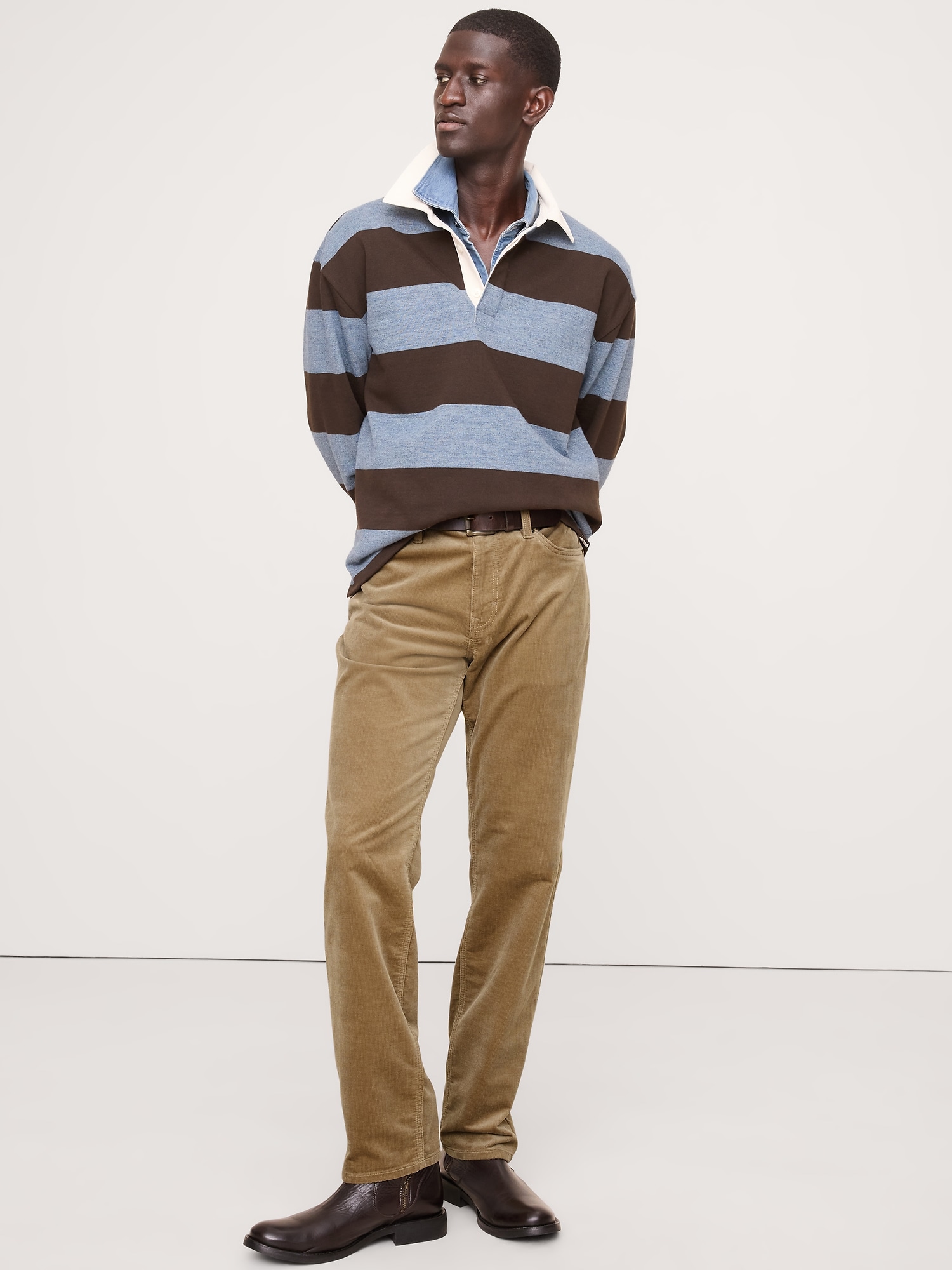 STRAIGHT CORDUROY TRAVELER PANT
