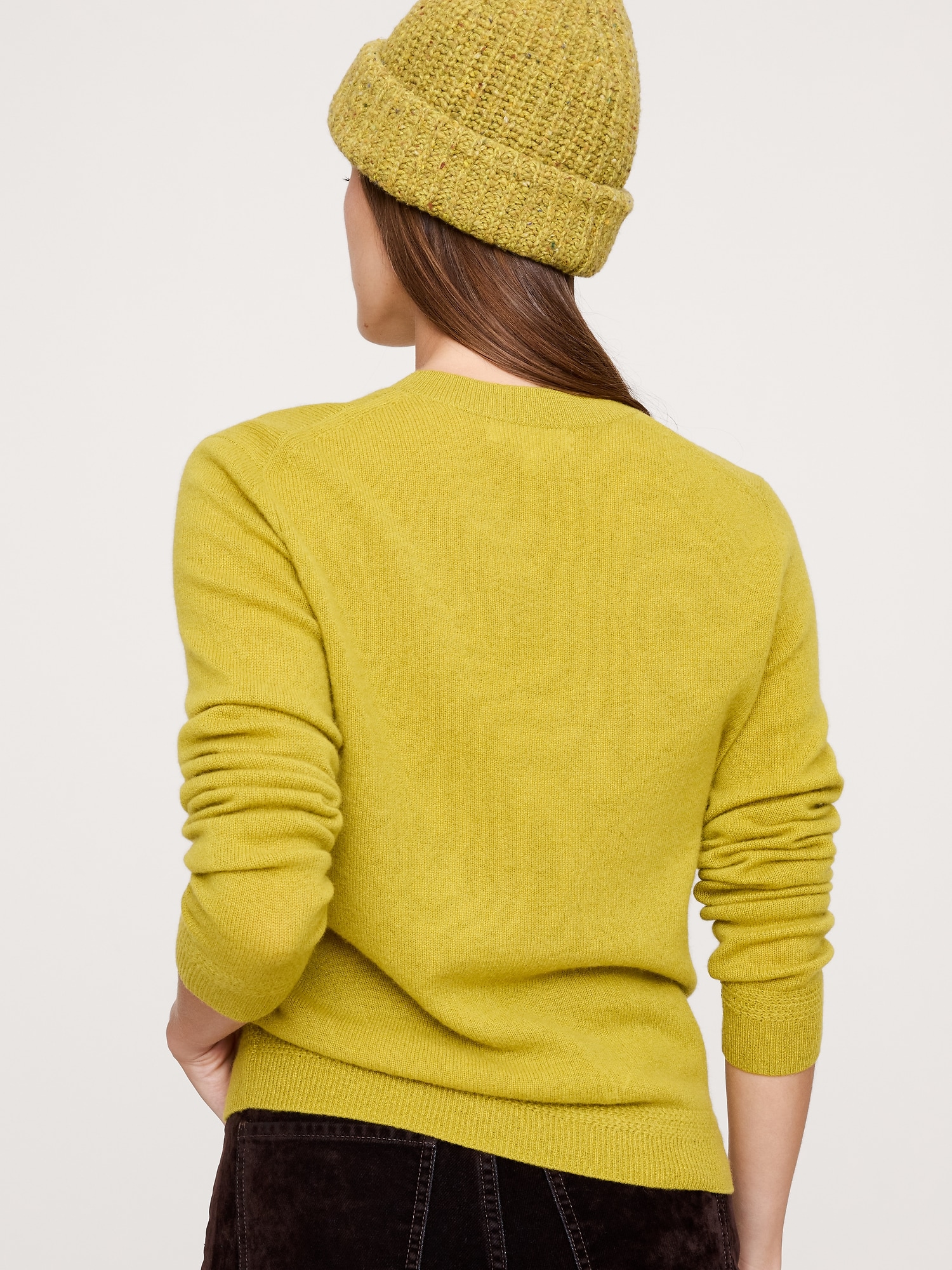 Image number 3 showing, Lightweight Cashmere Crew-Neck Sweater