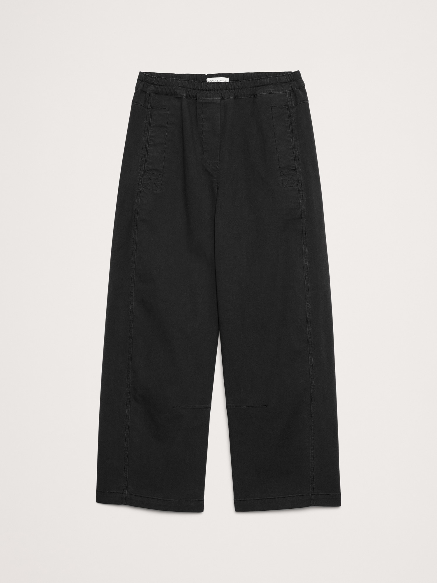 Image number 5 showing, Mid-Rise Relaxed Painter Pull-On Pant