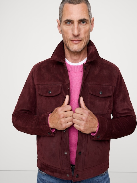 VESTE DE CAMIONNEUR EN SUÈDE HUILÉ