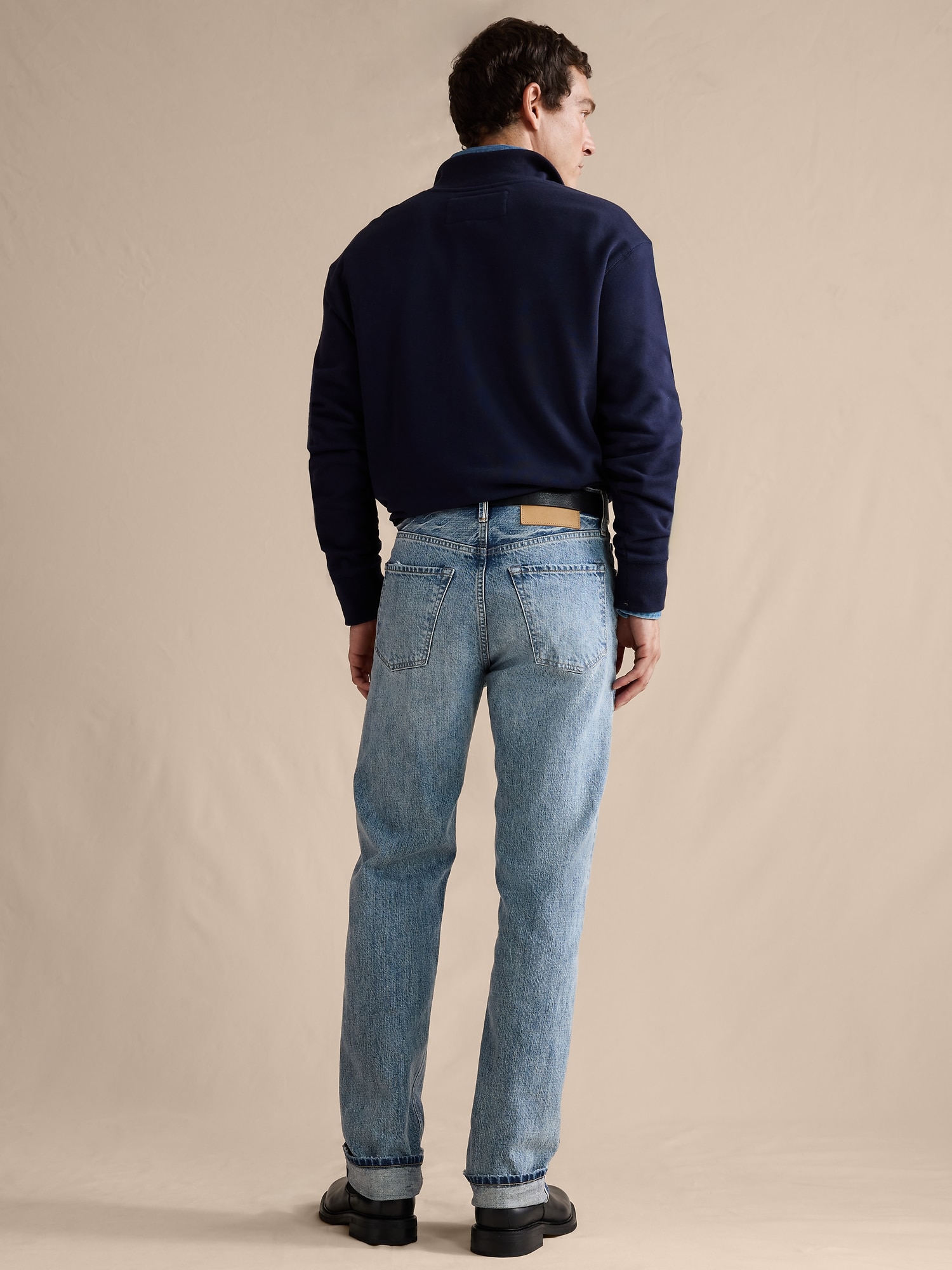 Image number 7 showing, Straight Selvedge Jean