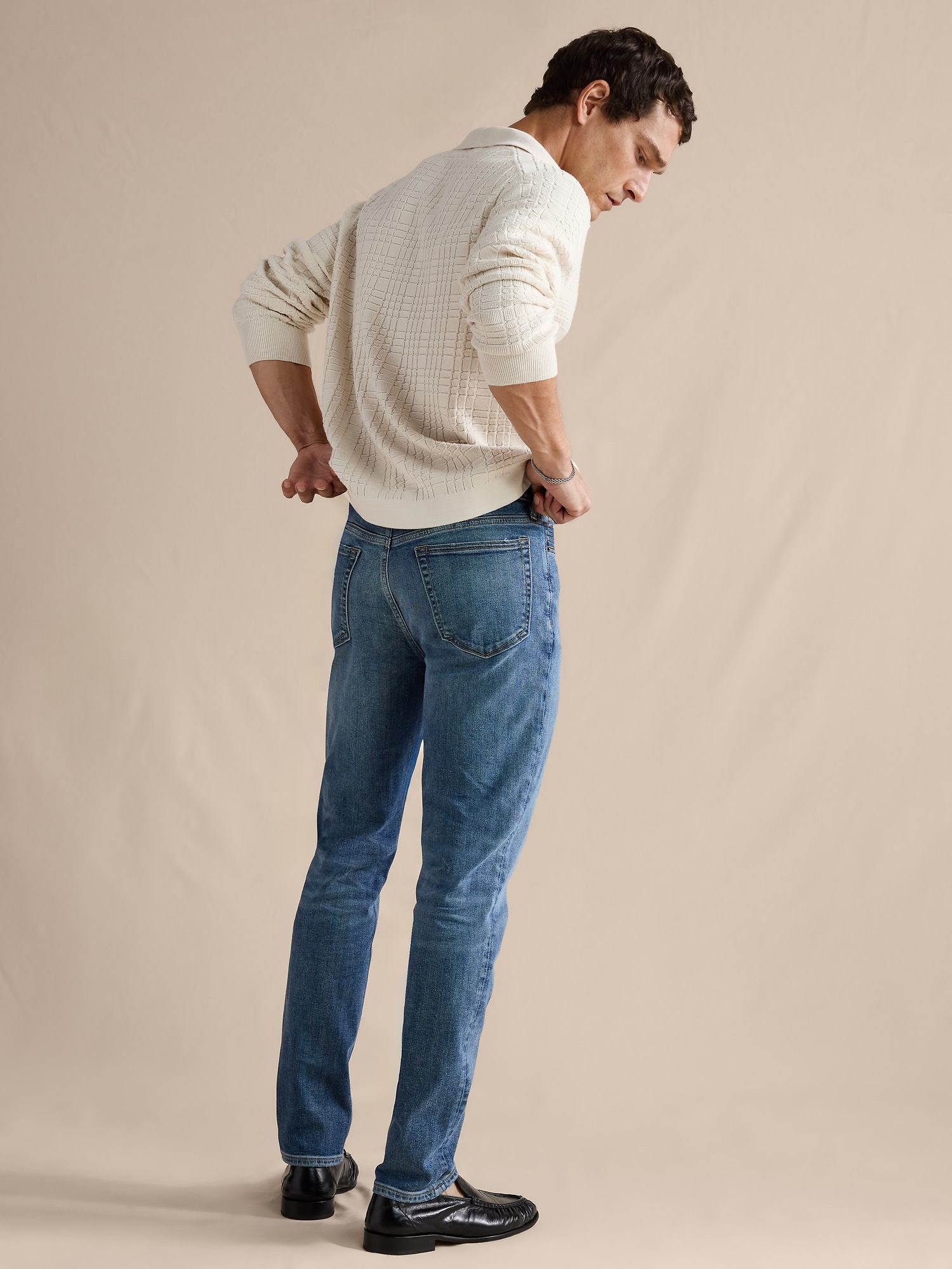 Image number 8 showing, SLIM LUXE TRAVELER JEAN