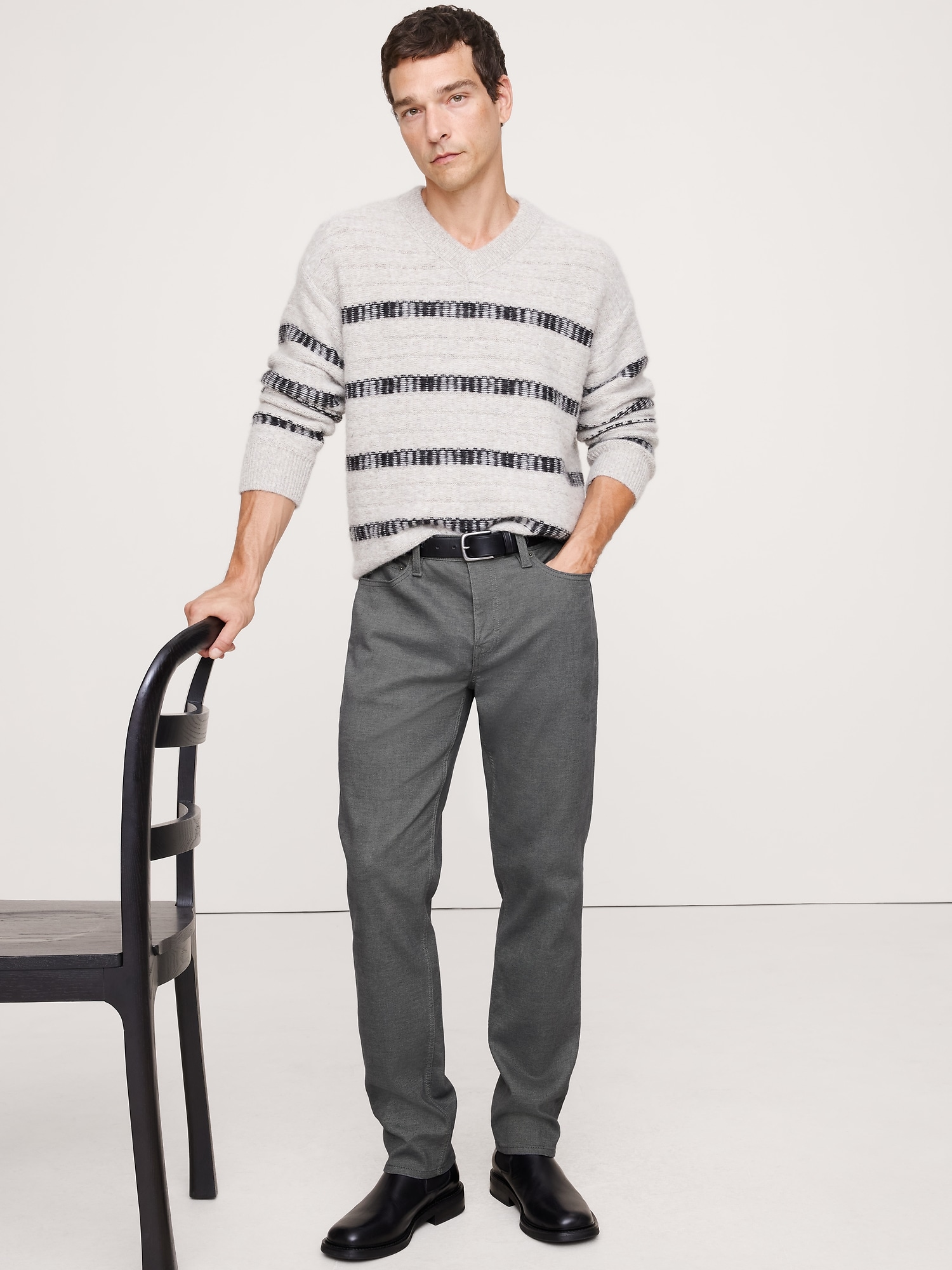Image number 6 showing, Slim Heather Traveler Pant