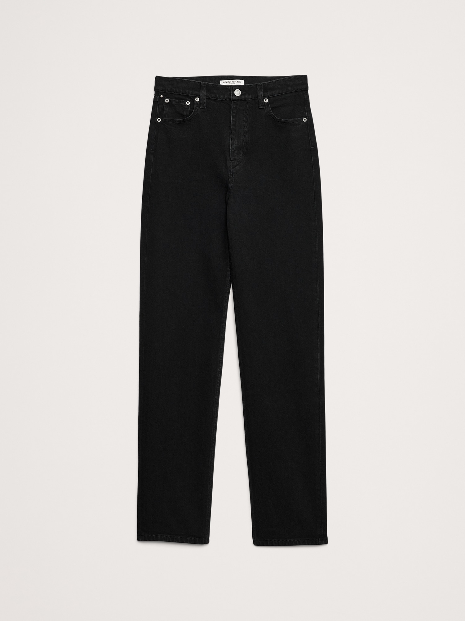 Image number 5 showing, HIGH-RISE 90S STRAIGHT JEAN