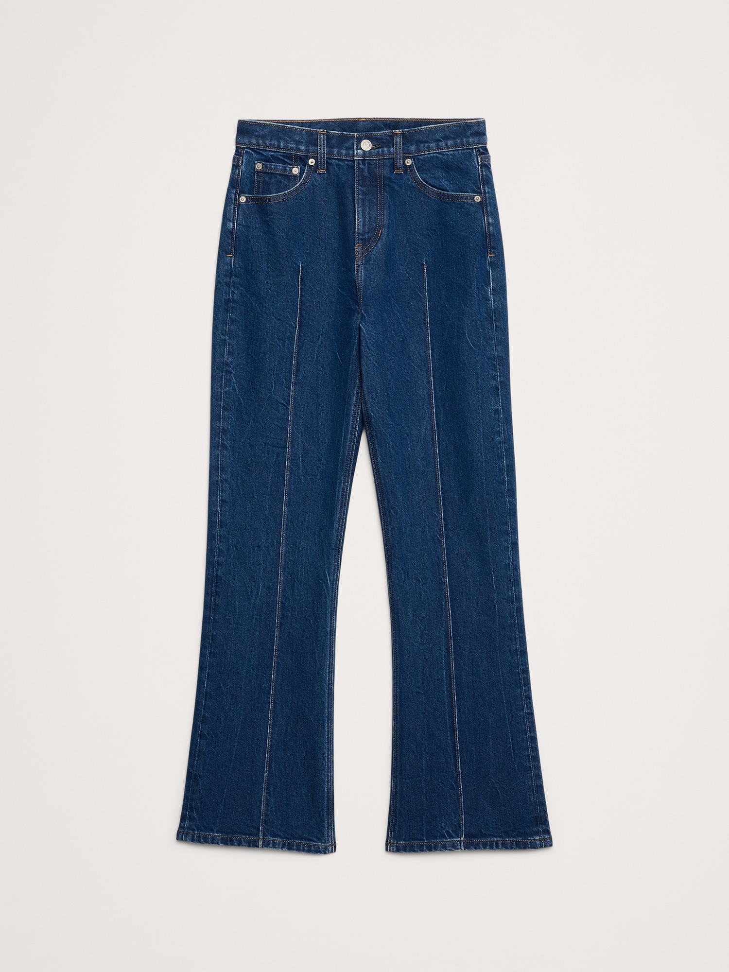 Image number 5 showing, HIGH-RISE BOOTCUT CROP JEAN
