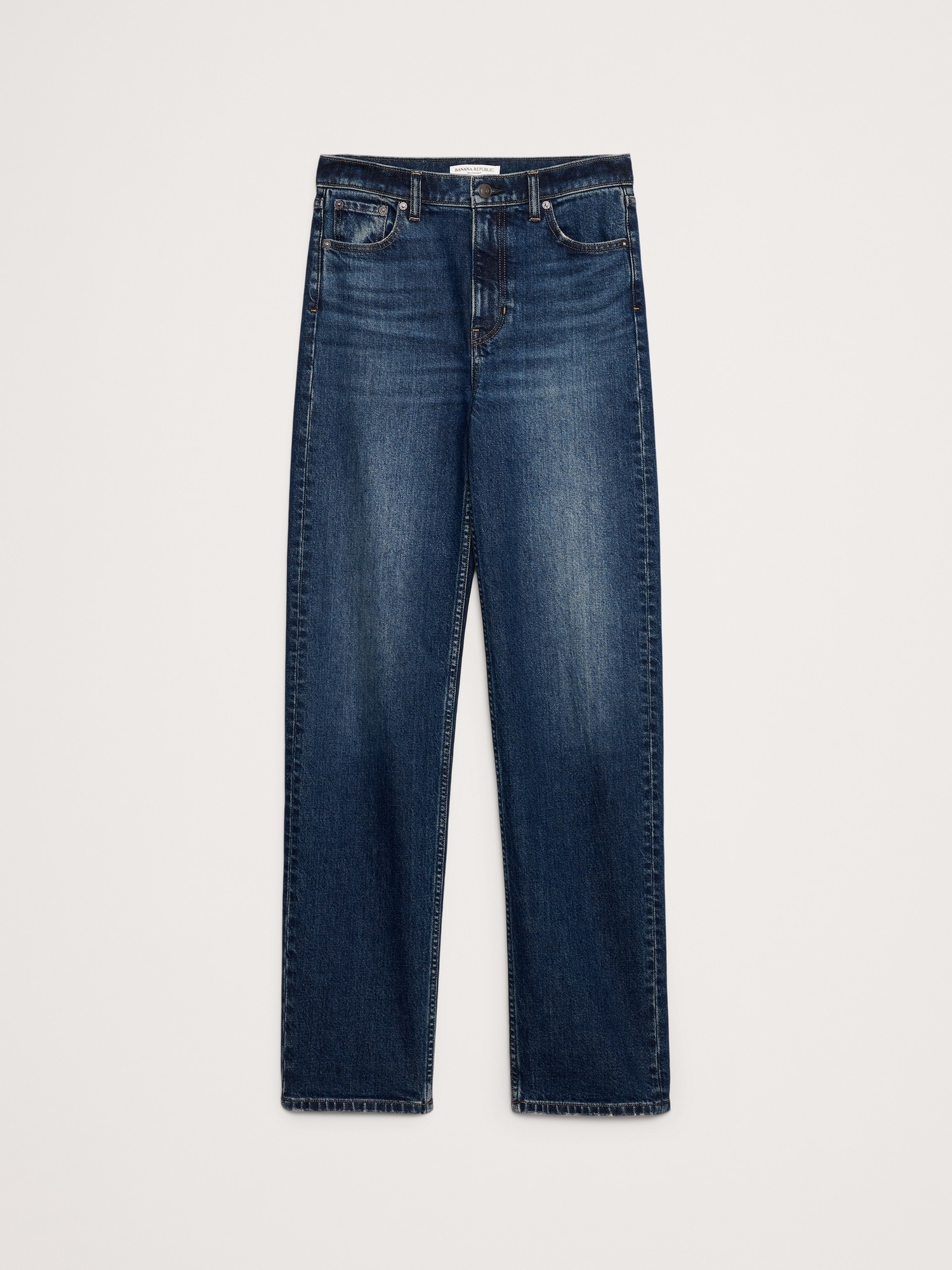 Image number 6 showing, HIGH-RISE 90S STRAIGHT JEAN