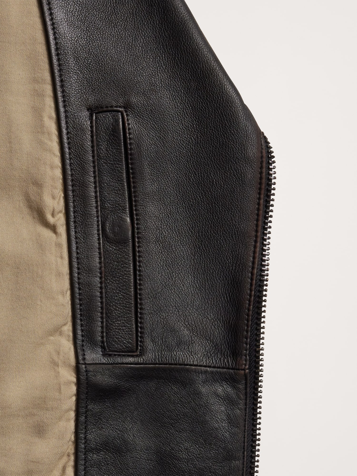 Leather Moto Jacket