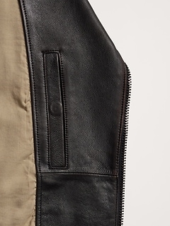 ふわトロ極上レザー BANANA REPUBLIC leather jacket ふわトロ極上レザー BANANA REPUBLIC leather jacket