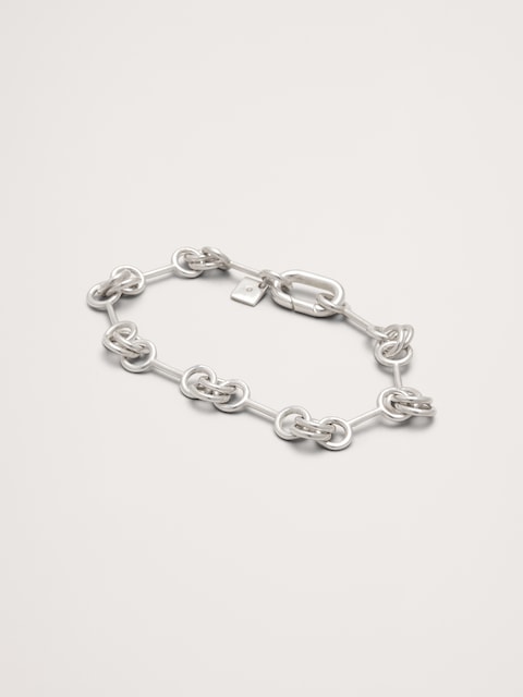 BRACELET À MAILLONS DOUBLES