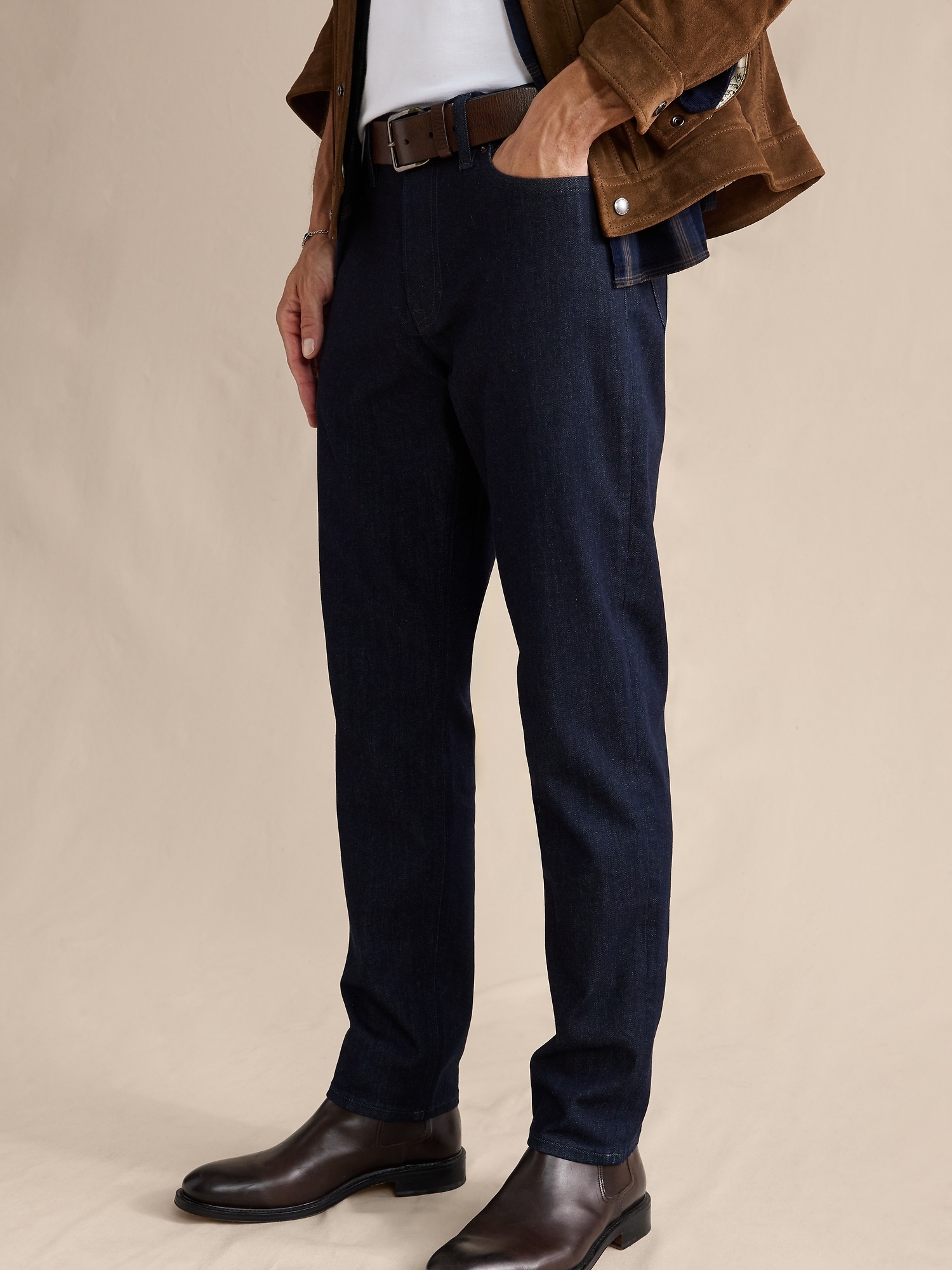 Image number 3 showing, ATHLETIC LUXE TRAVELER JEAN