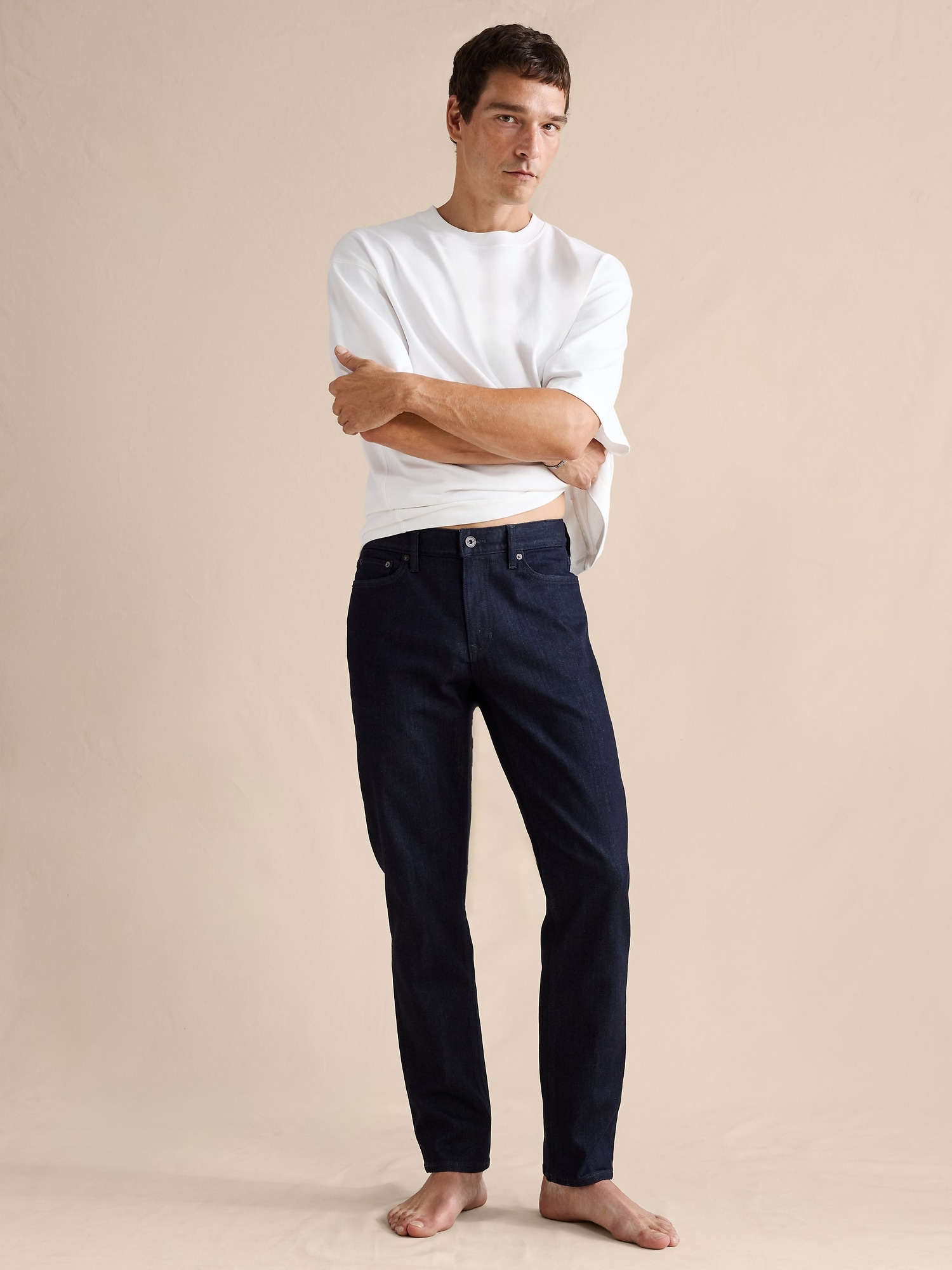 Image number 4 showing, ATHLETIC LUXE TRAVELER JEAN