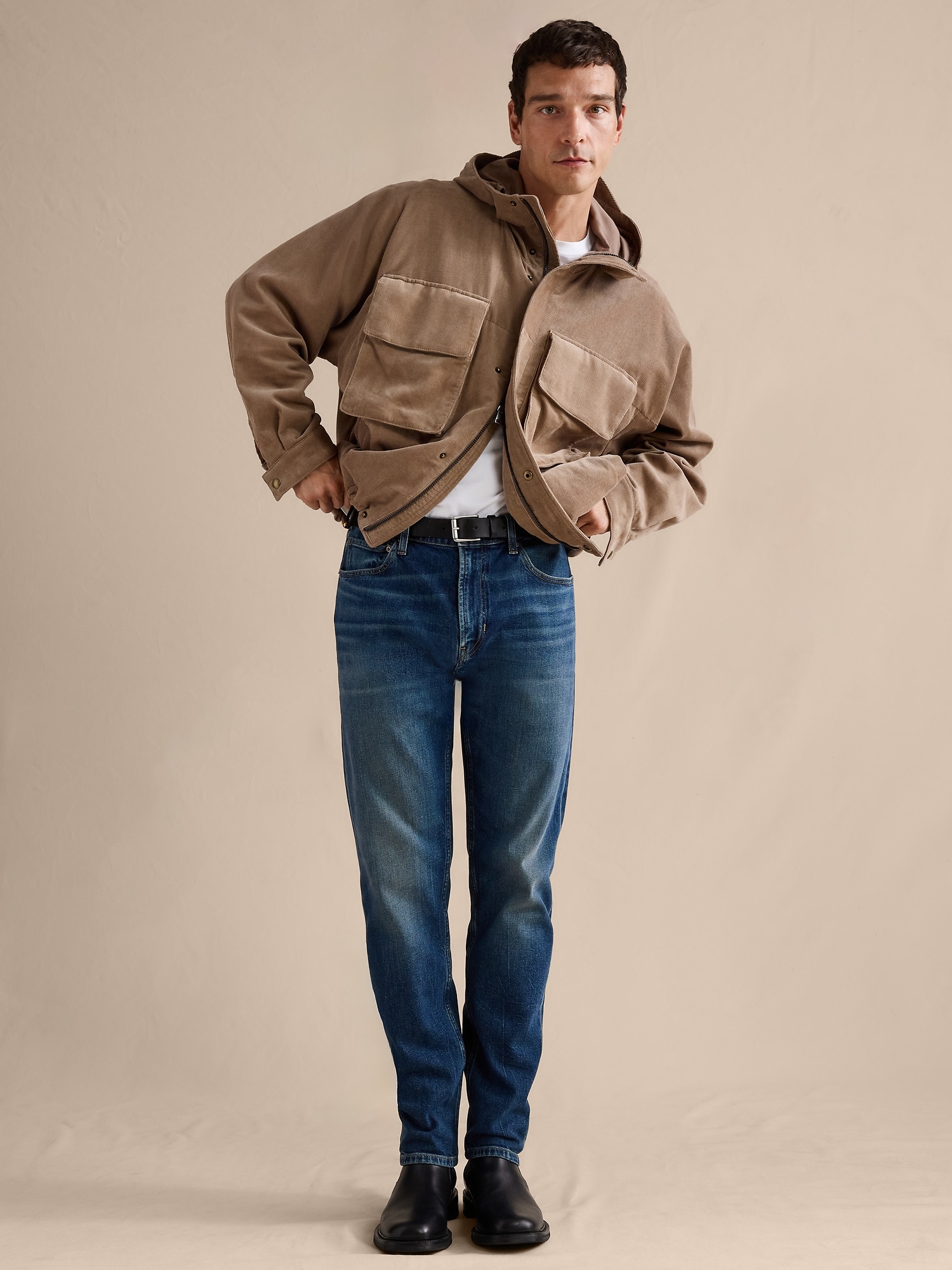 Image number 1 showing, SLIM AUTHENTIC DENIM