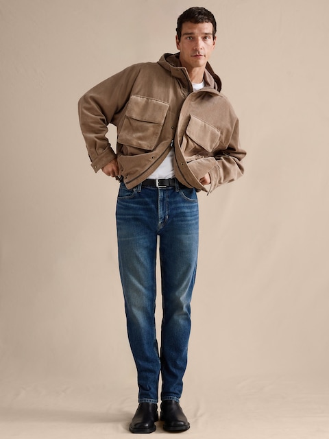 DENIM AUTHENTIQUE, COUPE ÉTROITE