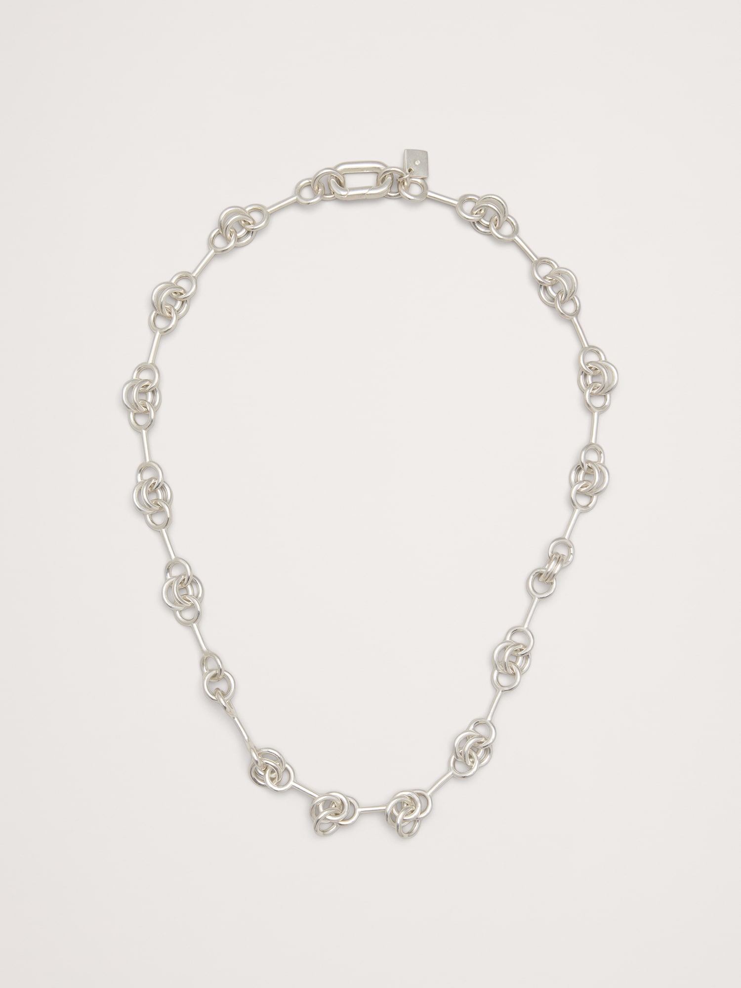 Image number 1 showing, Double Ring Chain Necklace