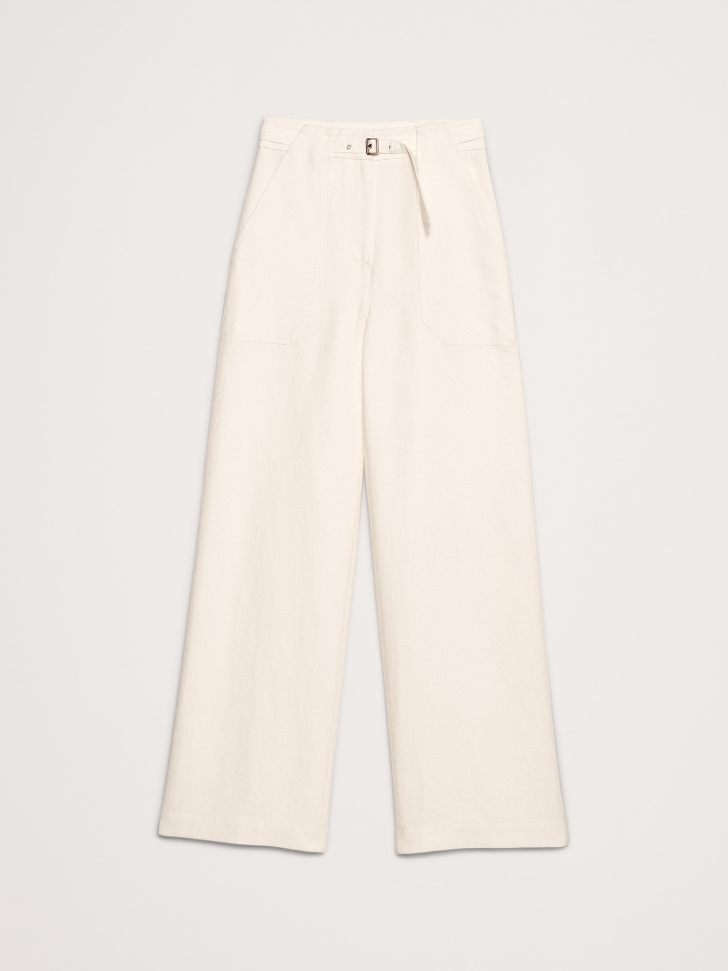 Image number 5 showing, HIGH-RISE WIDE-LEG STUDIO PANT
