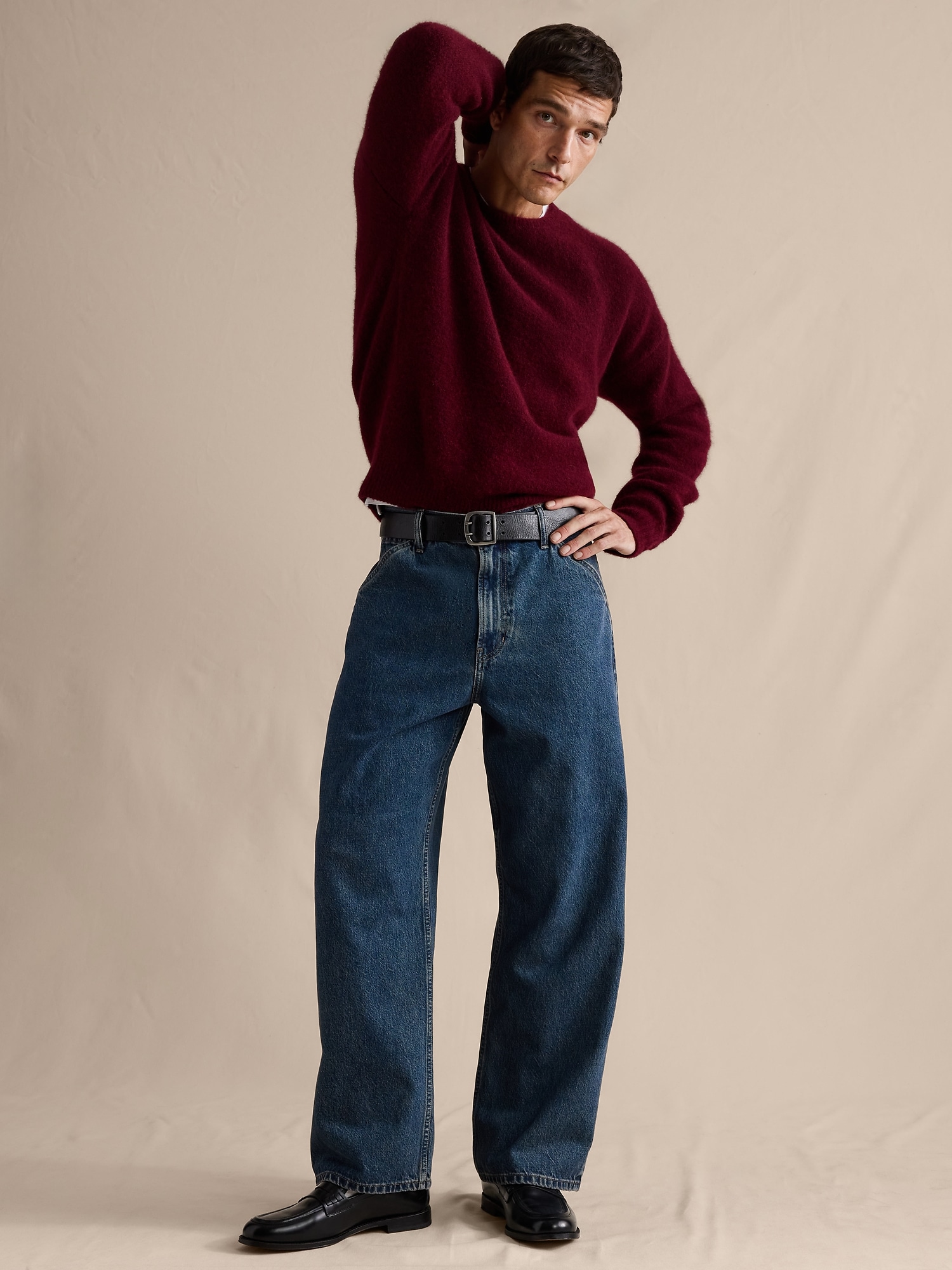 Loose Jean - Medium Stone Wash
