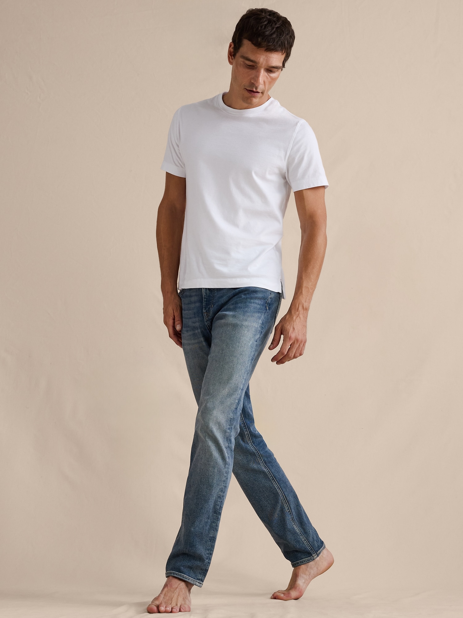 Image number 4 showing, ATHLETIC LUXE TRAVELER JEAN