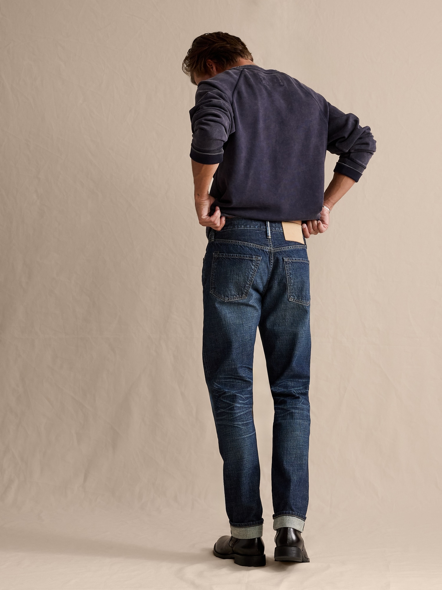 Image number 2 showing, Slim Selvedge Jean
