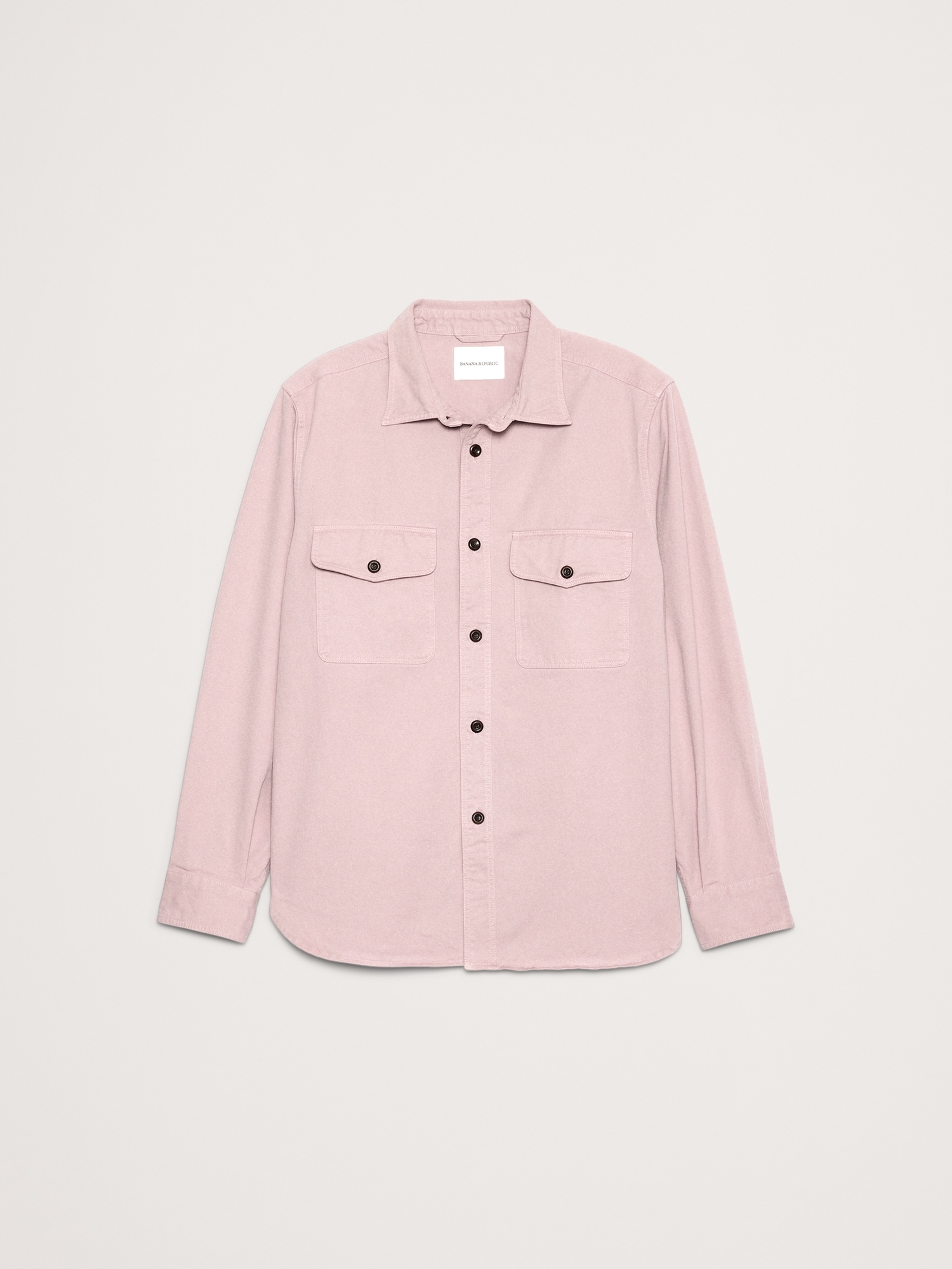 Image number 5 showing, Standard-Fit Cotton Twill Shirt Jacket