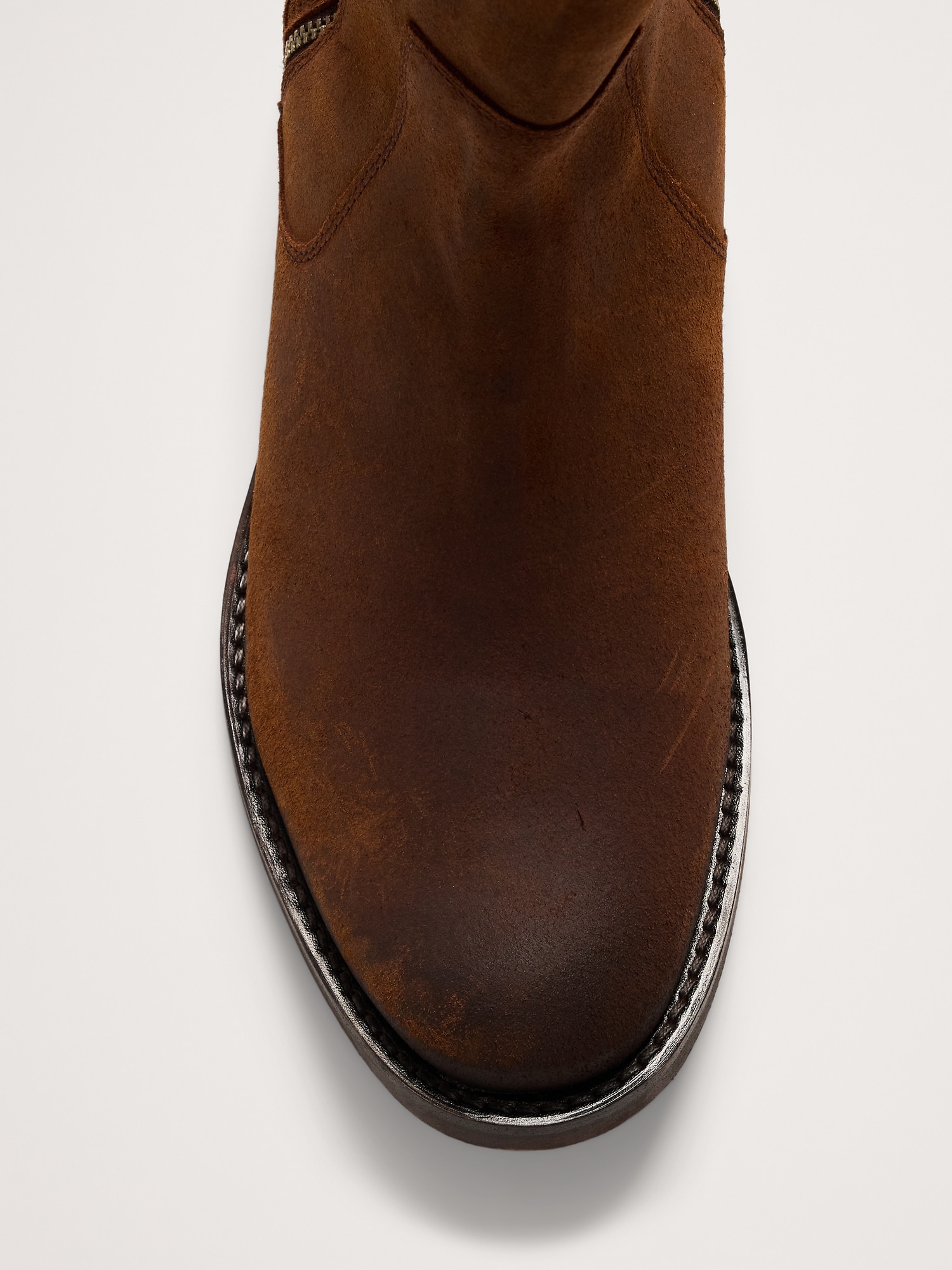 Image number 5 showing, Suede Double-Zip Boot