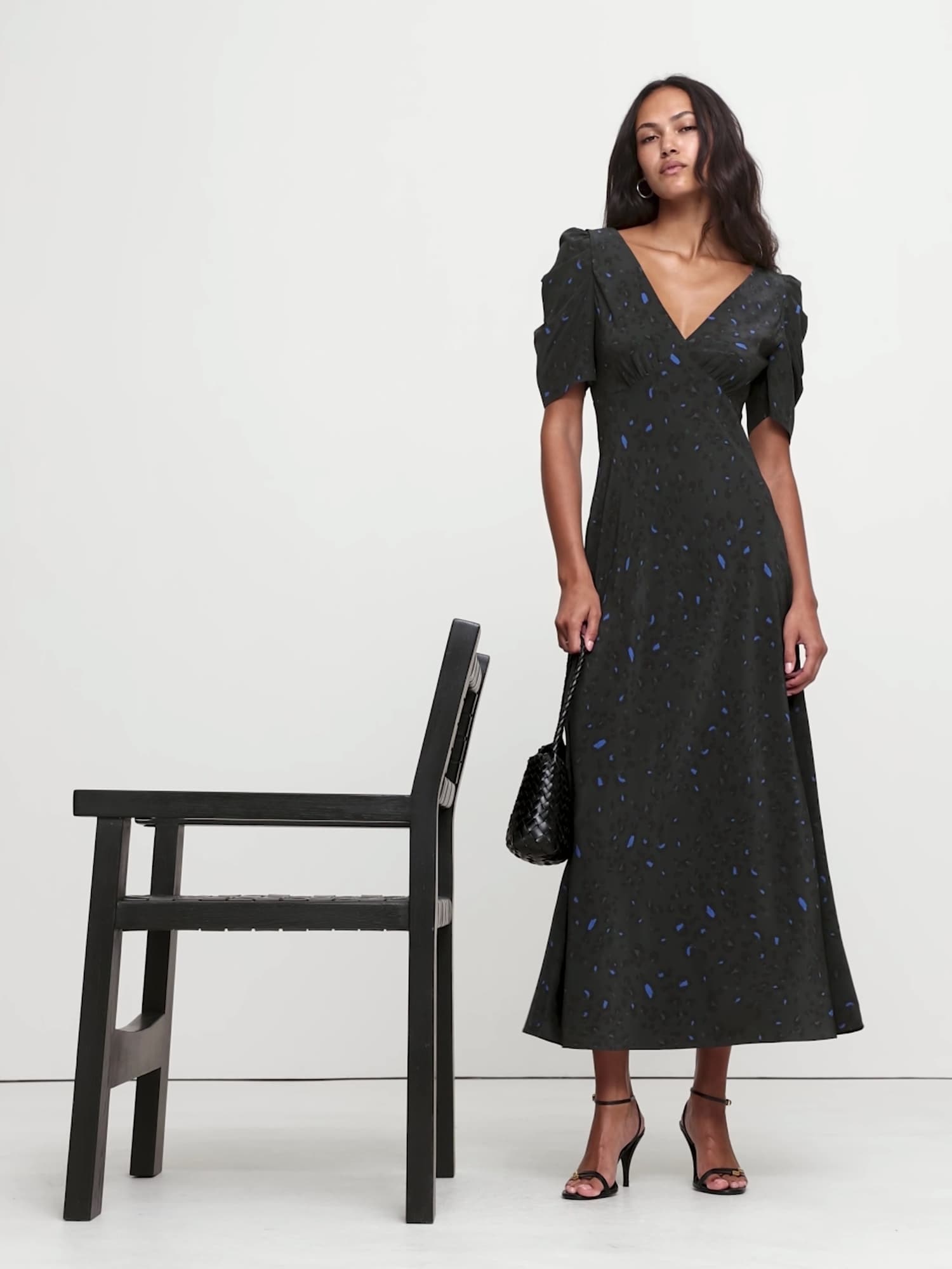 Matte Silk Maxi Dress