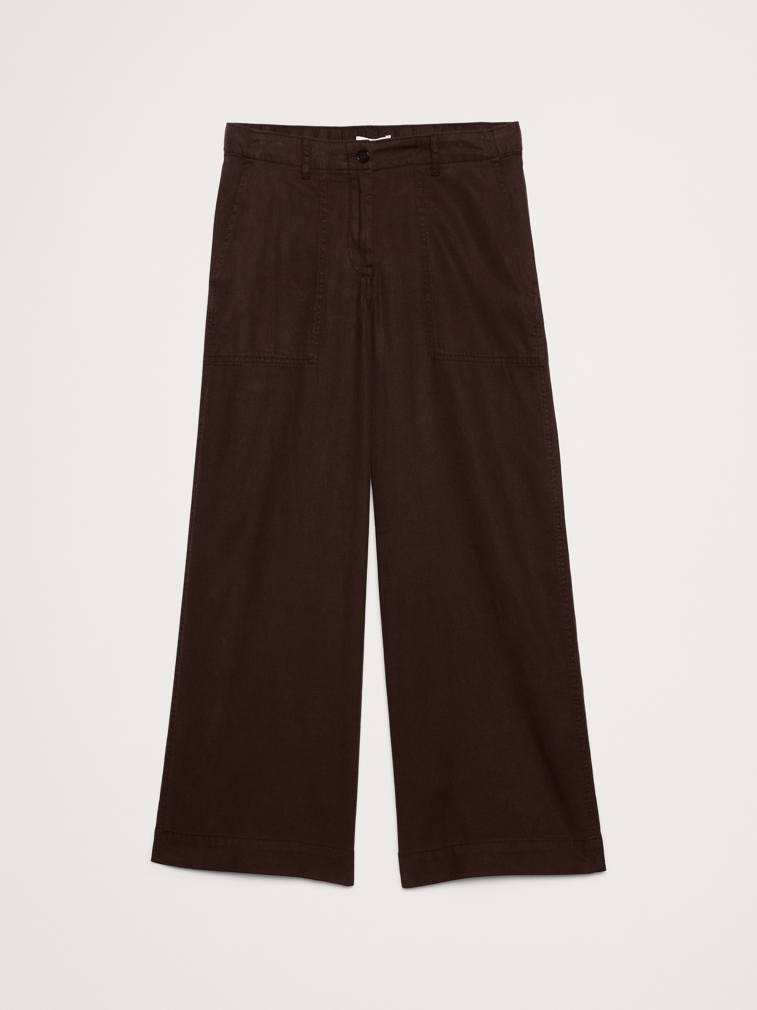 Image number 5 showing, Super-Soft Soma Mid-Rise Wide-Leg Pant