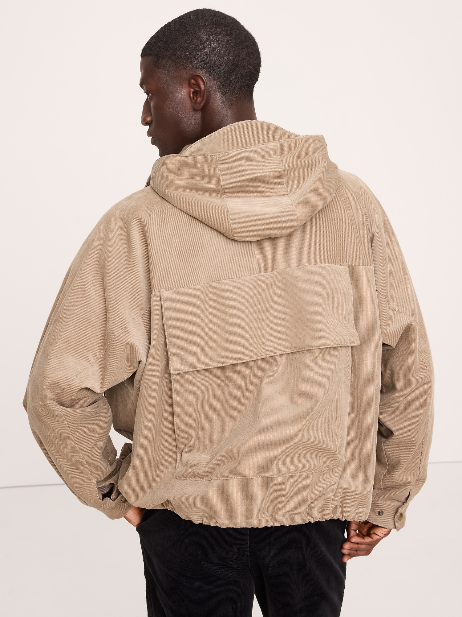 Image number 2 showing, Oversized Corduroy Fishing Jacket