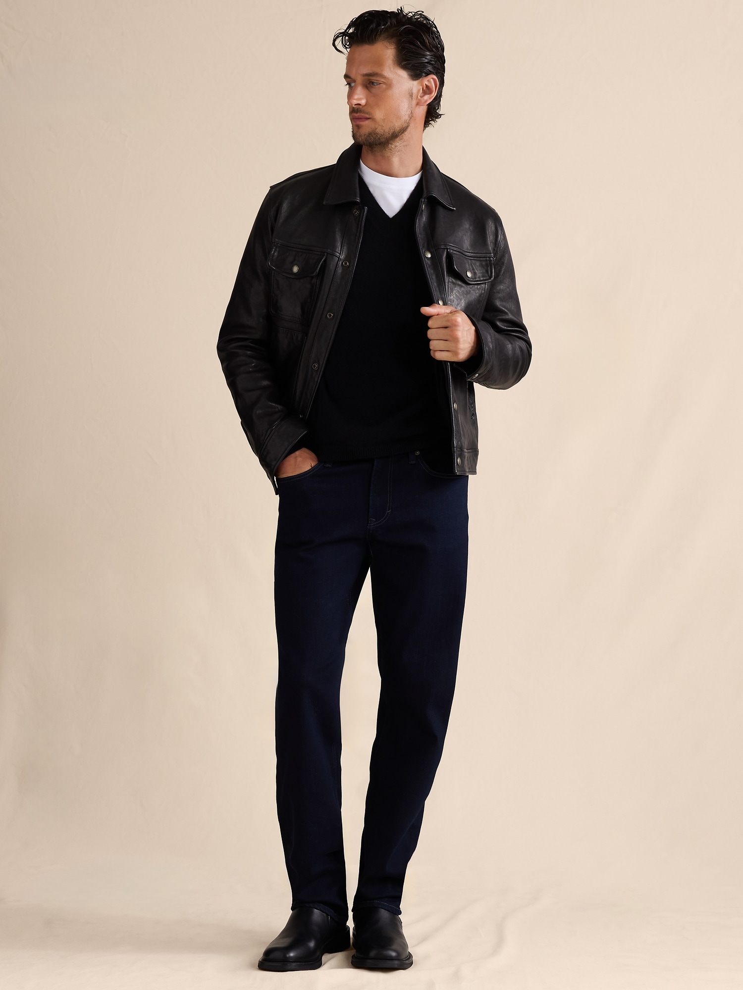 Image number 1 showing, Straight Luxe Traveler Jean