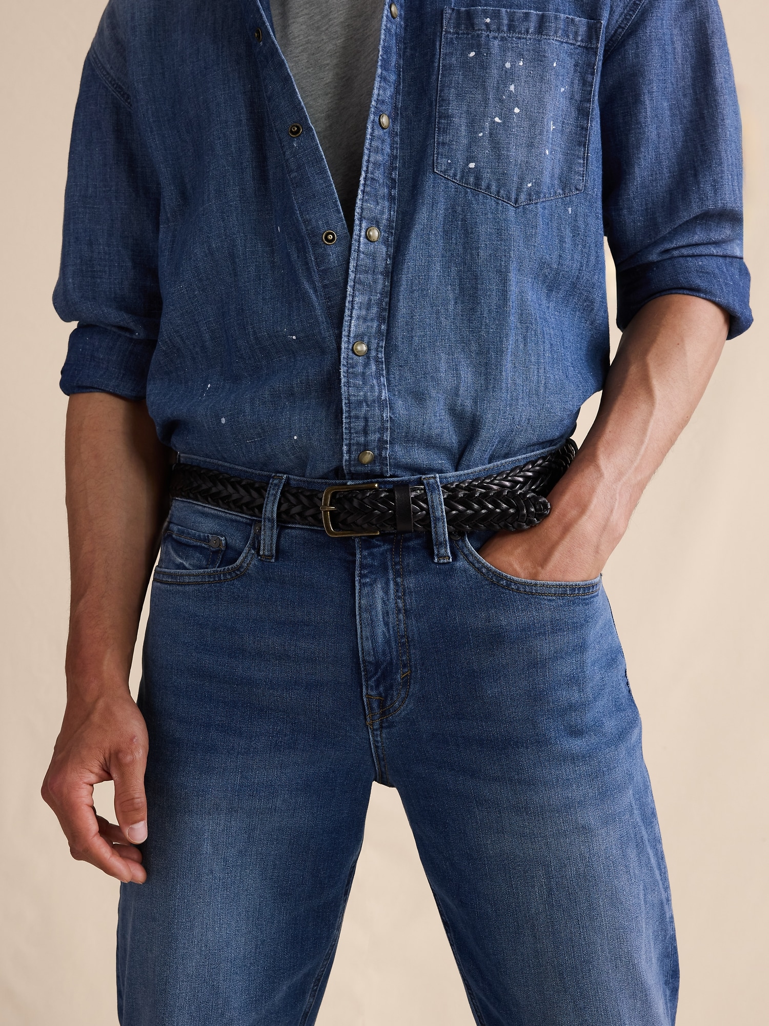 Image number 4 showing, Straight Luxe Traveler Jean
