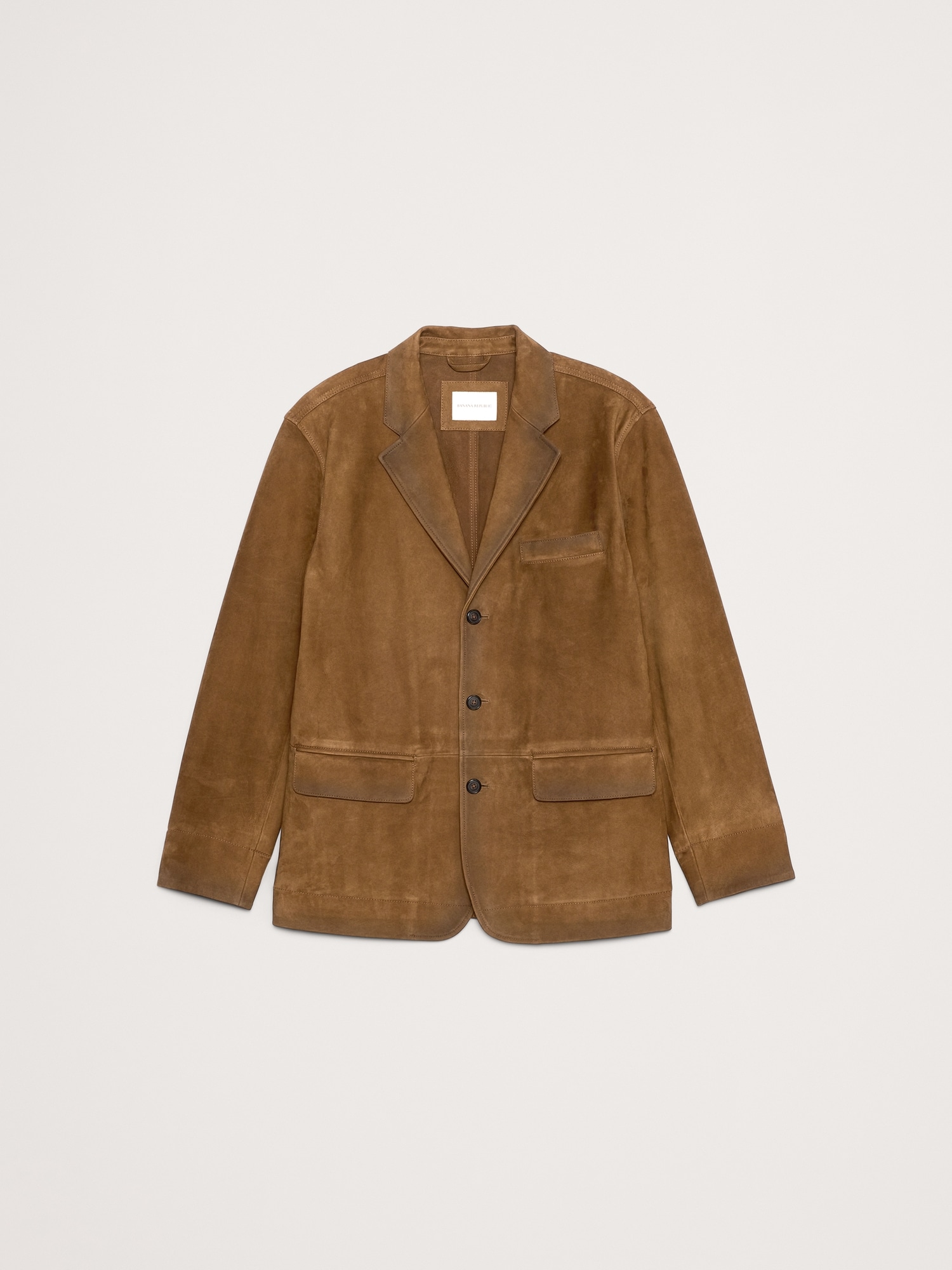 Image number 4 showing, Relaxed Nubuck Leather Blazer
