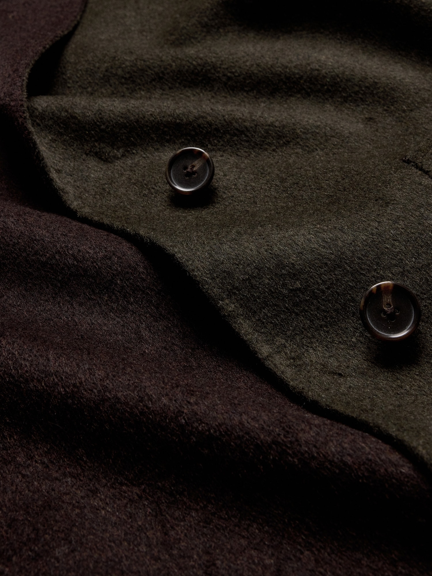 Image number 7 showing, Reversible Double-Faced Top Coat