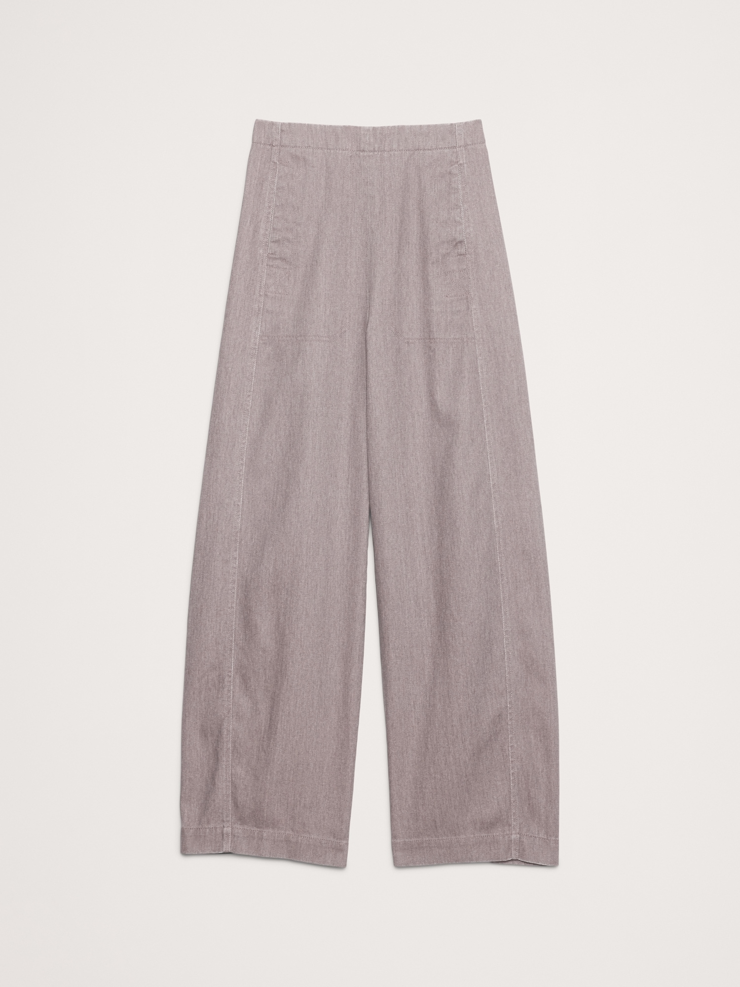L'image numéro 5 présente PANTALON UTILITAIRE À TAILLE HAUTE ET JAMBE BARIL