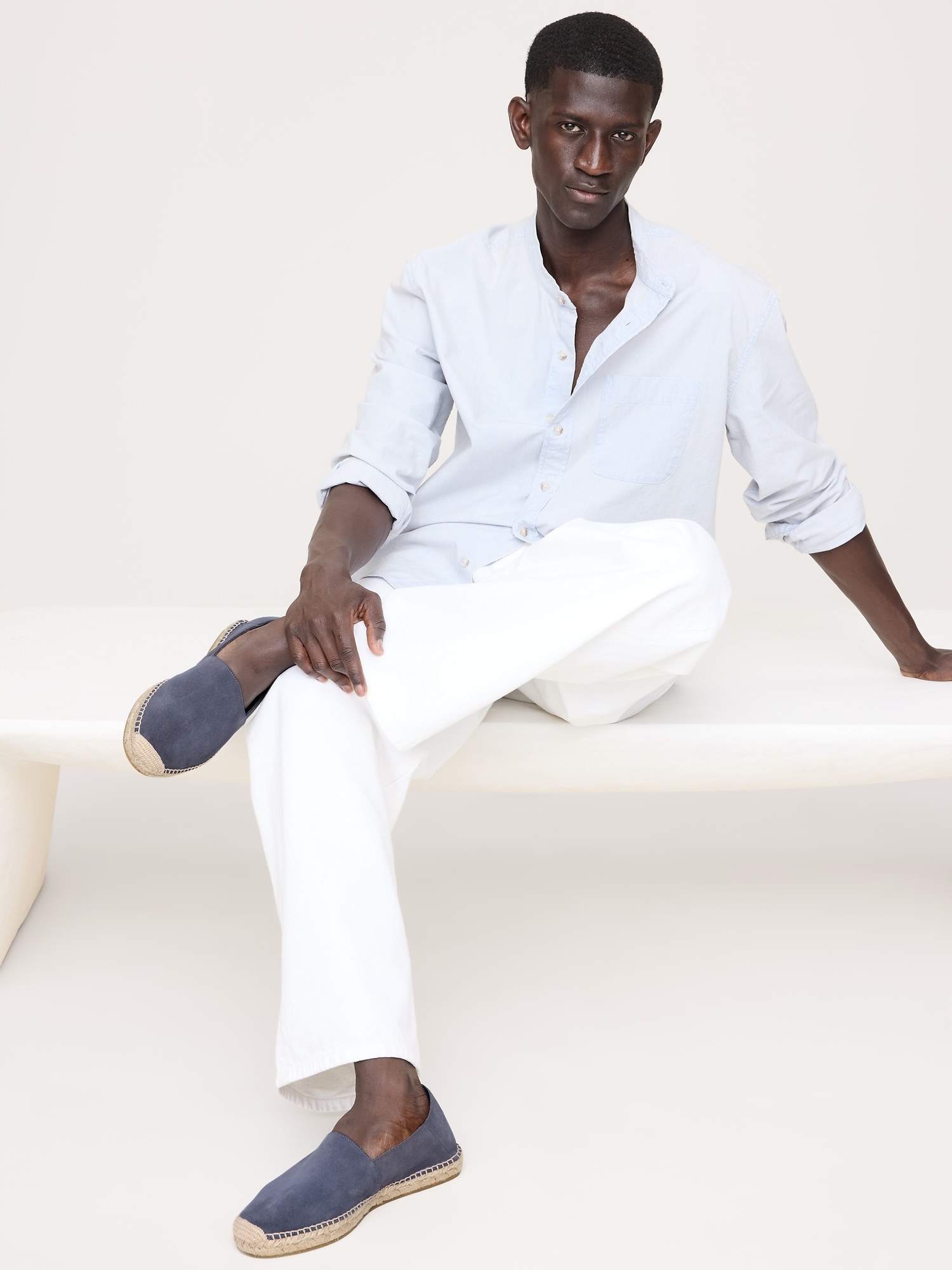 Espadrilles en suède