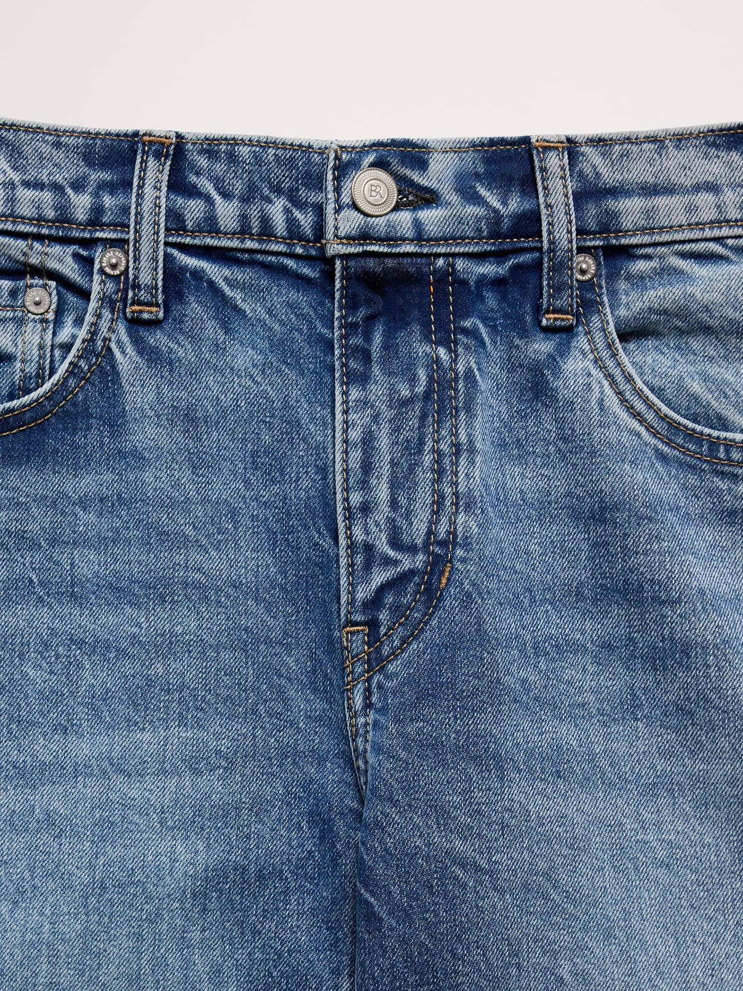 L'image numéro 7 présente Jean ample à taille mi-basse des années 1990