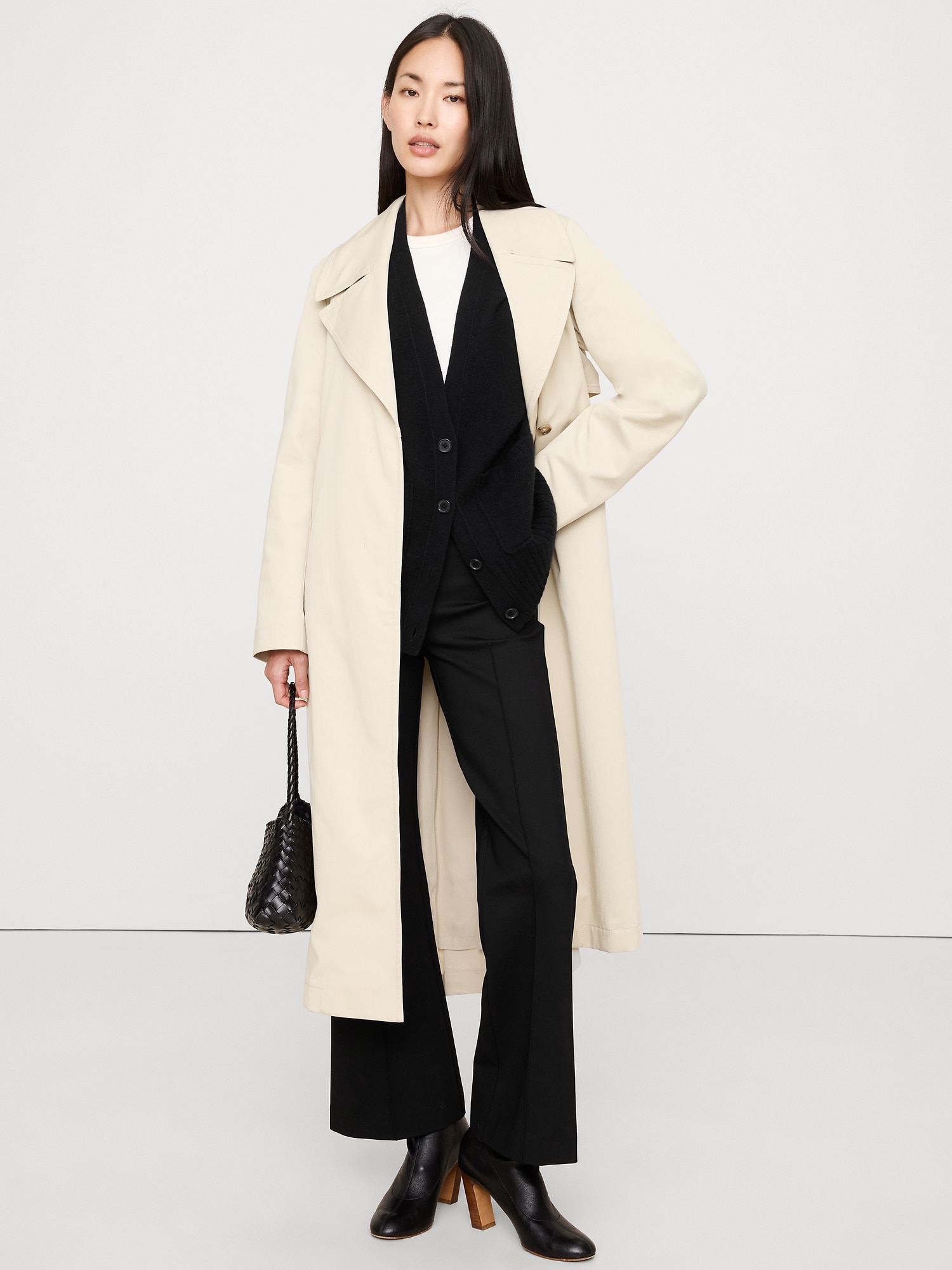 Oversized Boyfriend Cashmere Cardigan