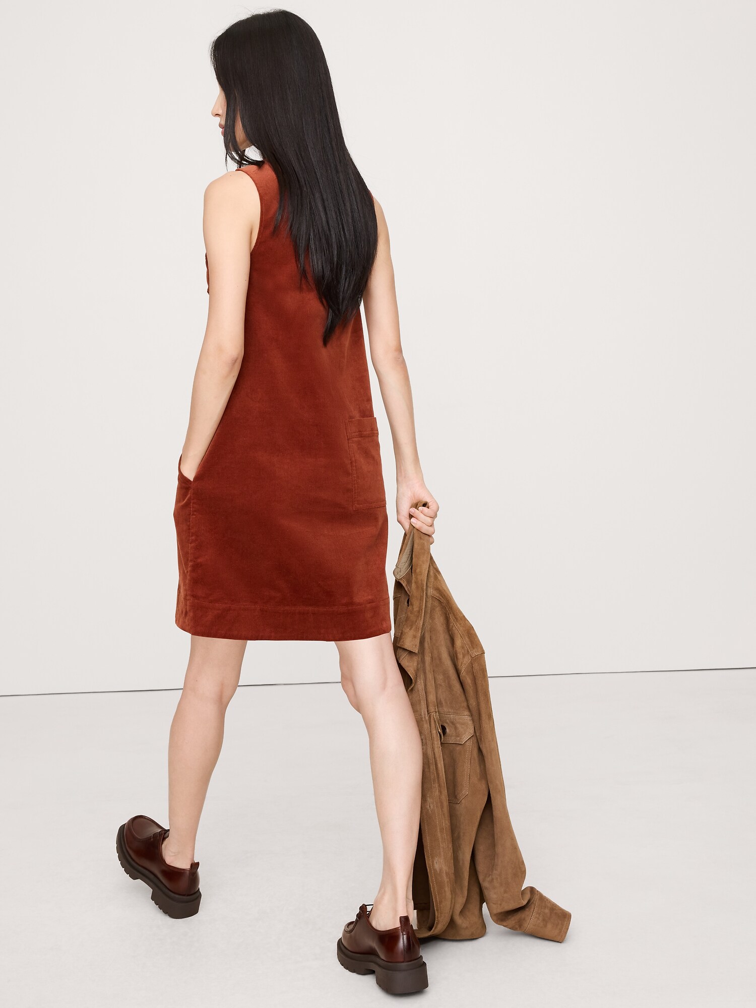 Image number 3 showing, Corduroy Shift Dress