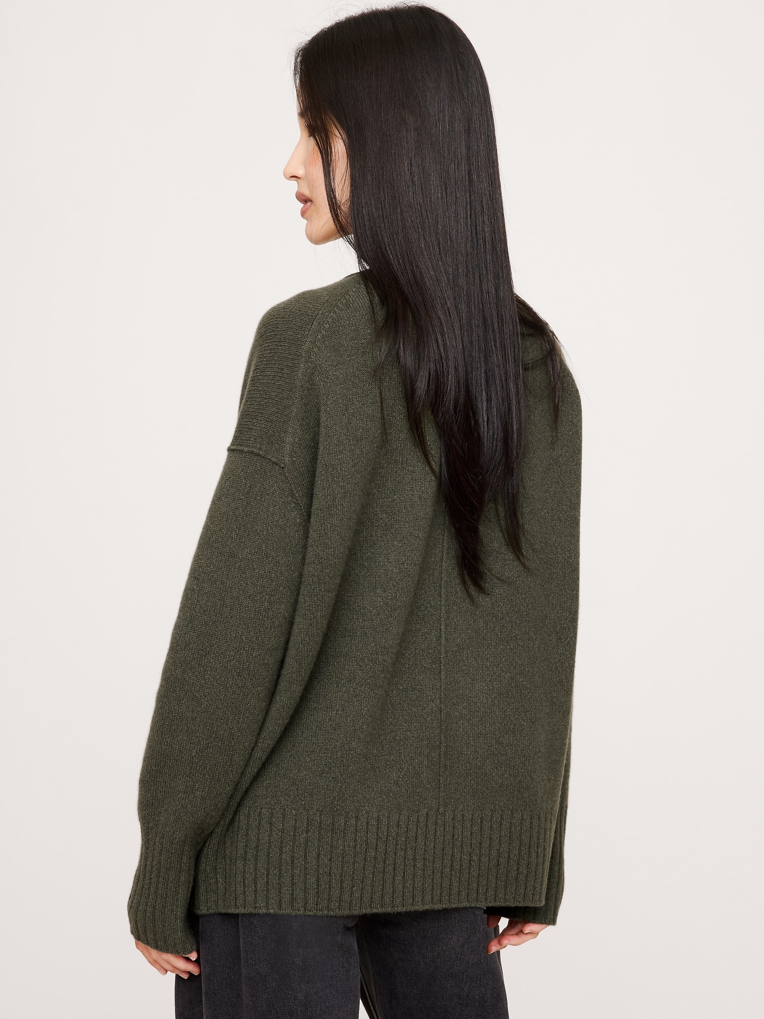 Image number 8 showing, Oversized Boyfriend Cashmere Cardigan